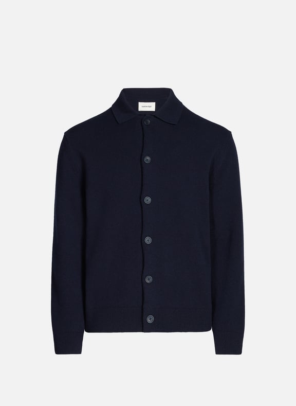 Cardigan Goal col polo en laine  SAISON 1865 Cardigan Goal col polo en laine  SAISON 1865