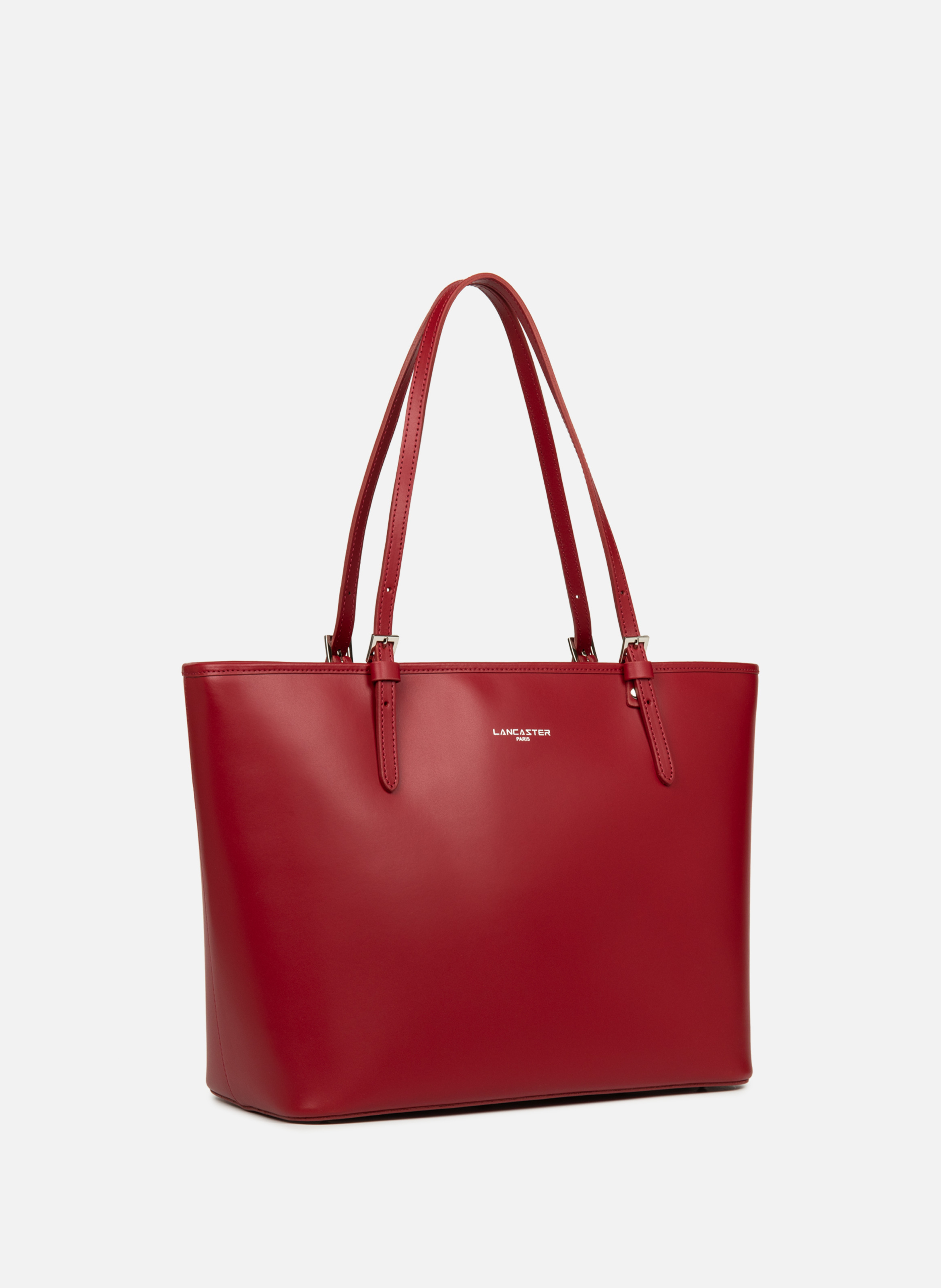 Large tote bag - Smooth LANCASTER Red