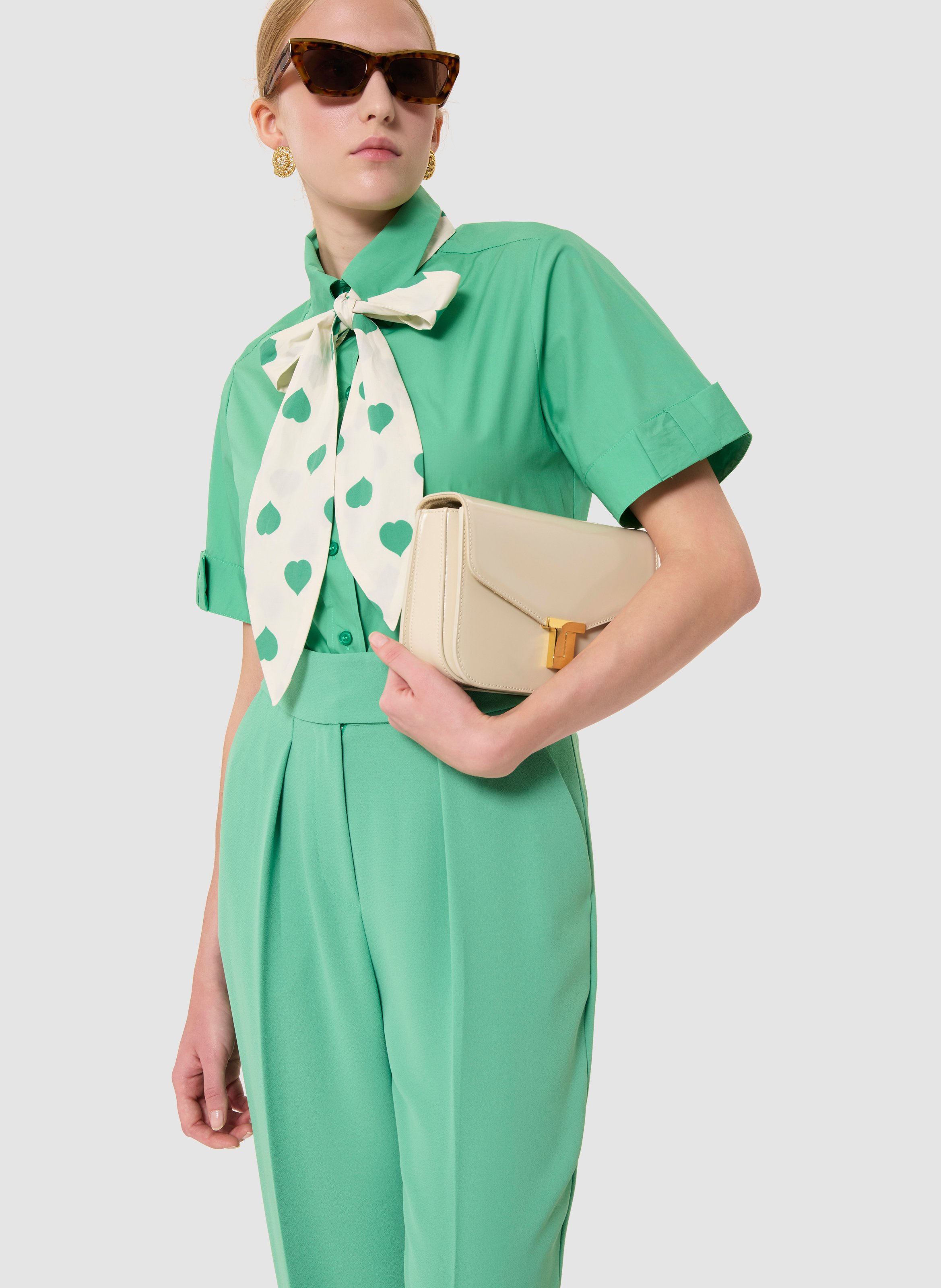 Chemise charles TARA JARMON Vert