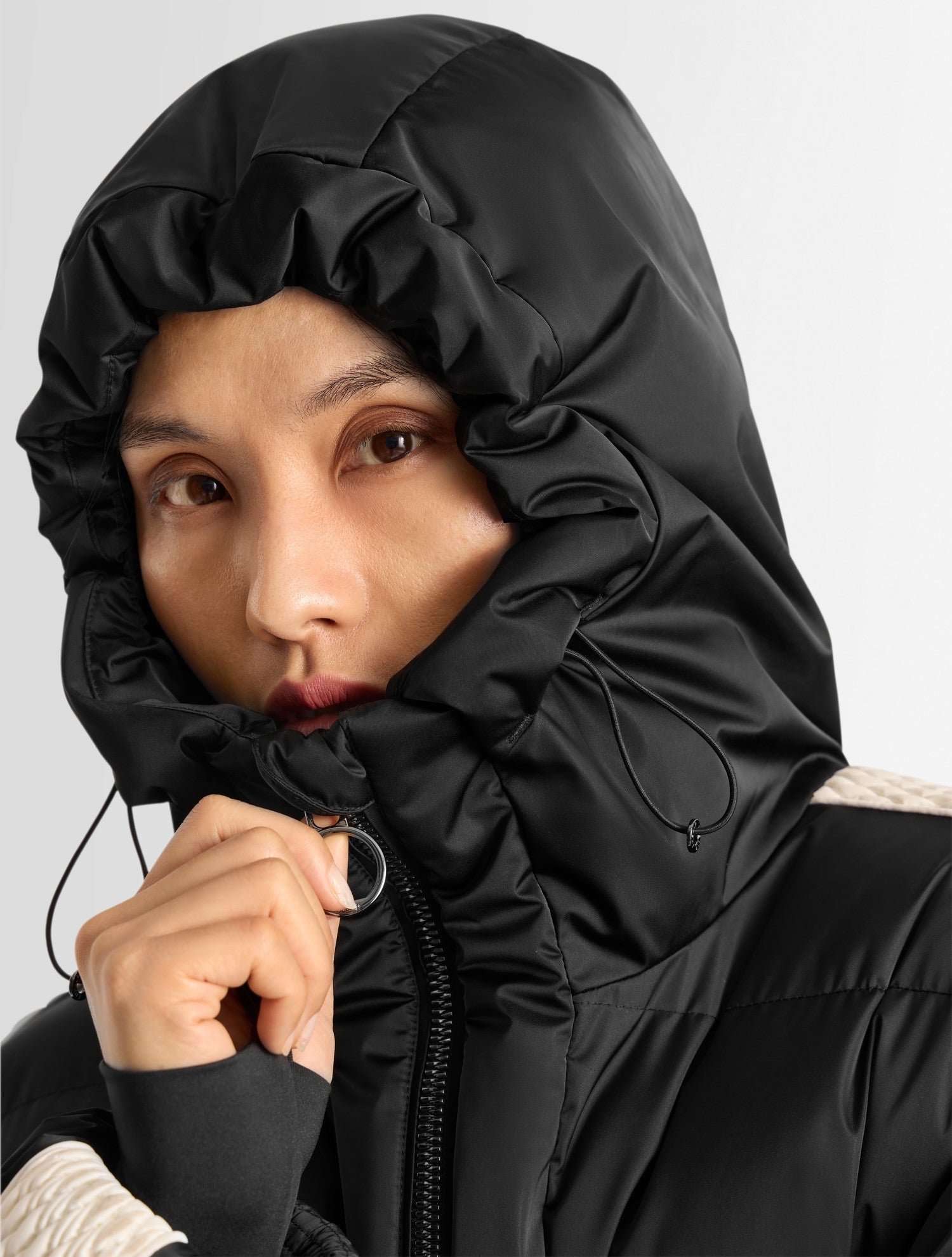 Combinaison de ski jenko col capuche coupe regular FUSALP Noir