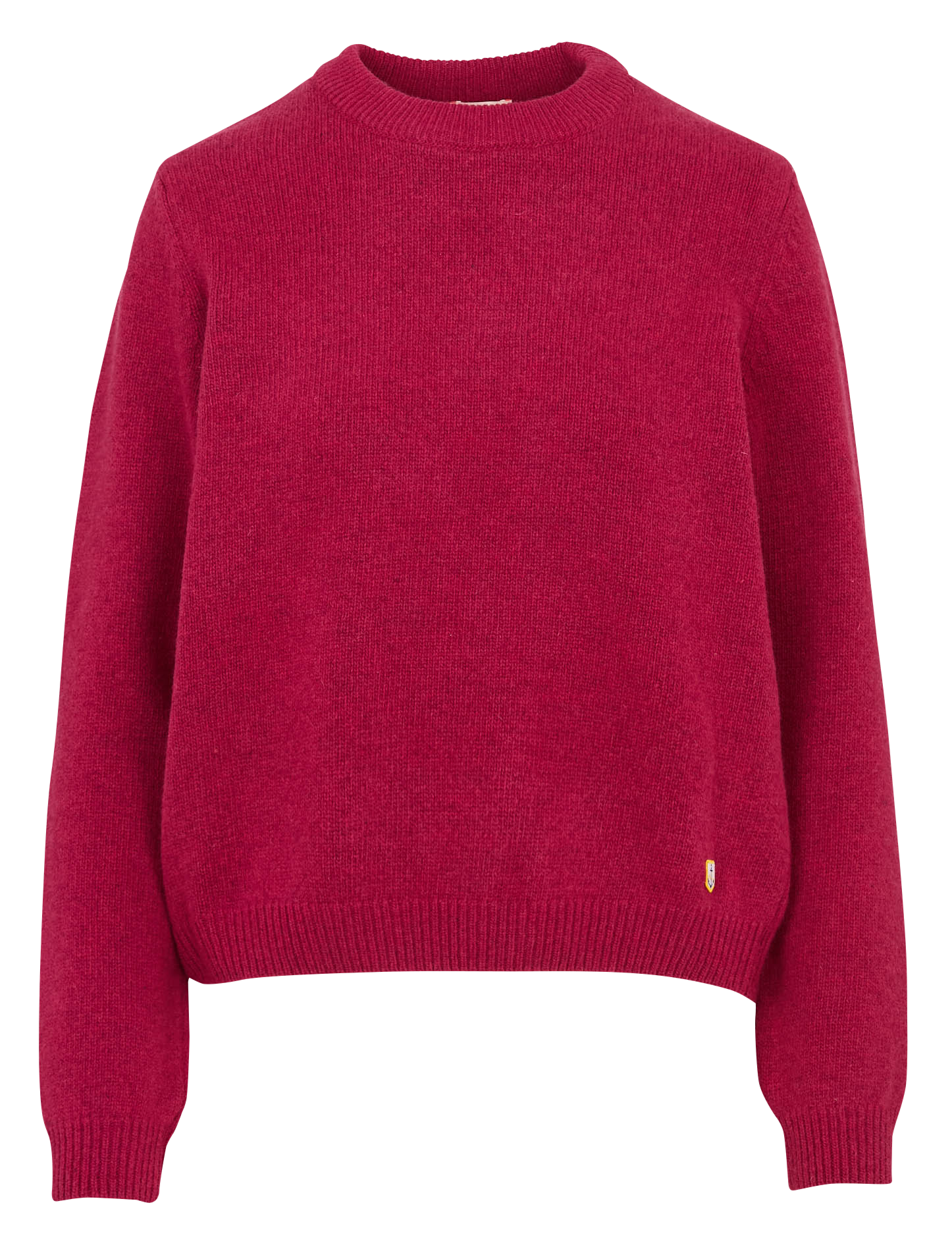 Pull droite col rond en laine mélangée heritage ARMOR-LUX Rouge