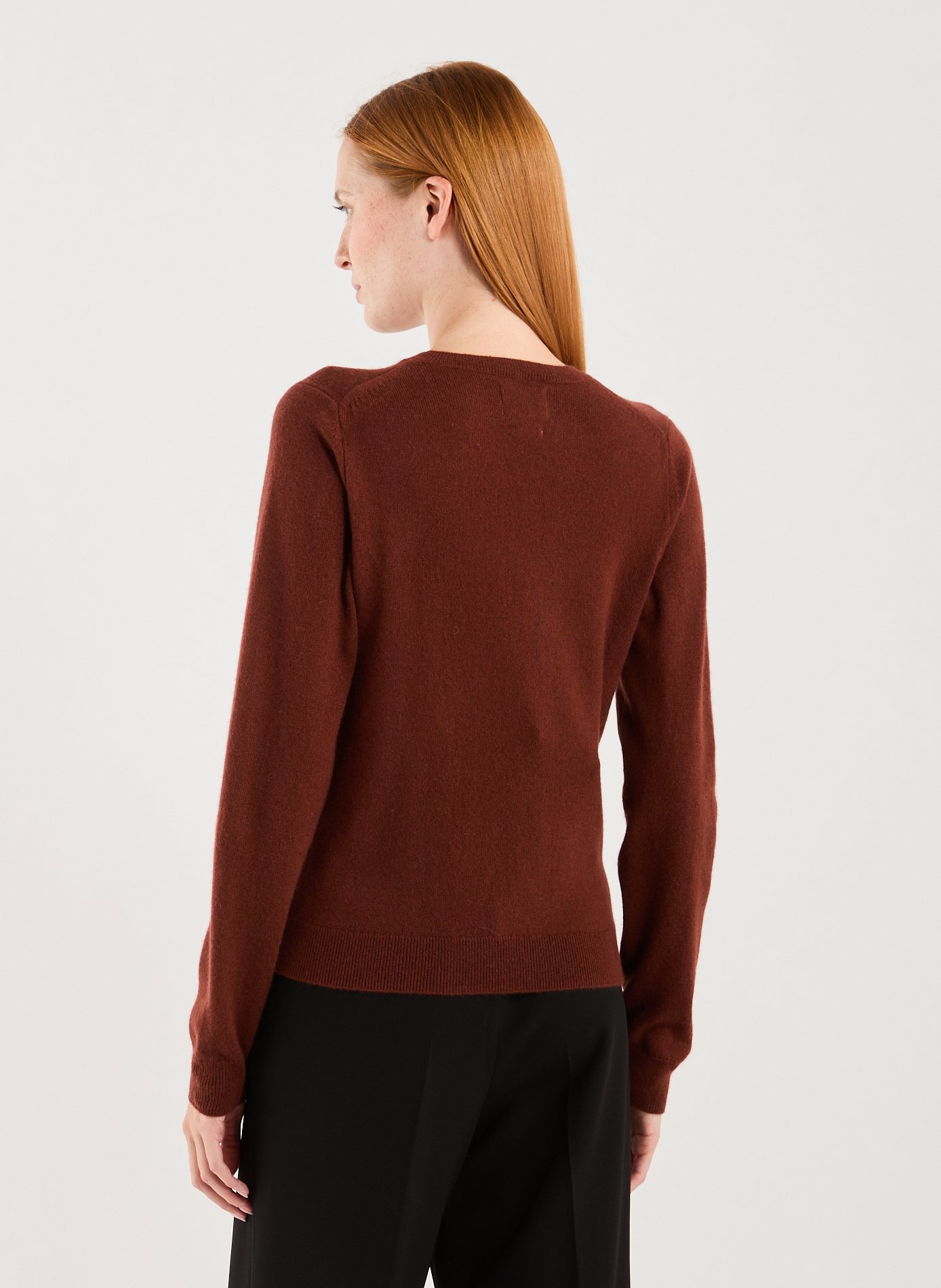  Cashmere jumper AU PRINTEMPS PARIS Brown