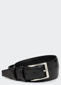 Belt - Ceinture Soft Homme  Noir