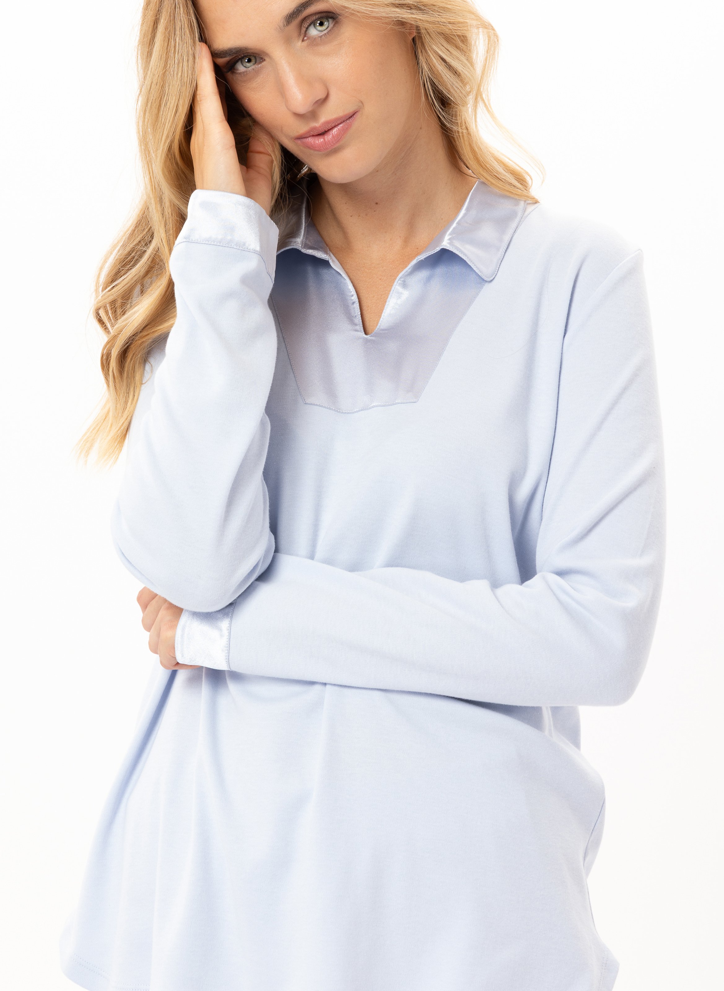 Pyjama en coton andy 102 LE CHAT Bleu