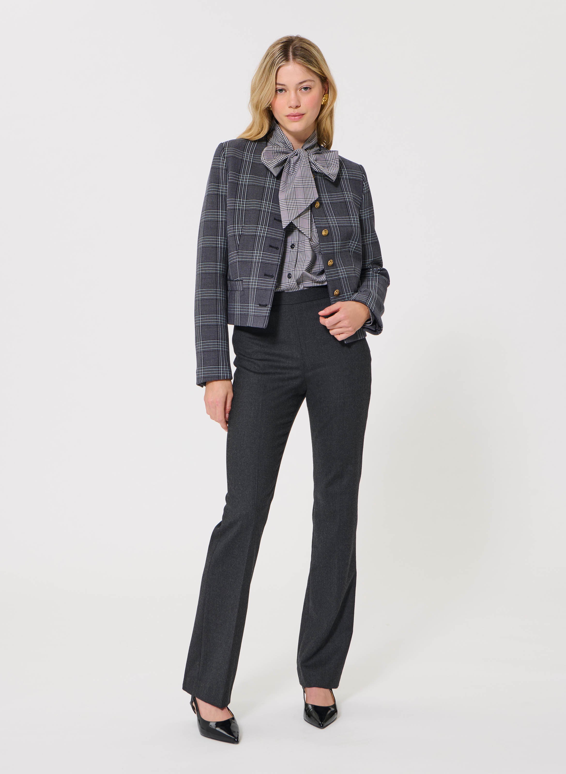 Pantalon papillon TARA JARMON Gris