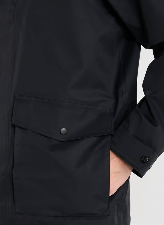 T-kit Waterproof Parka | Black by AIGLE T-kit Waterproof Parka Black