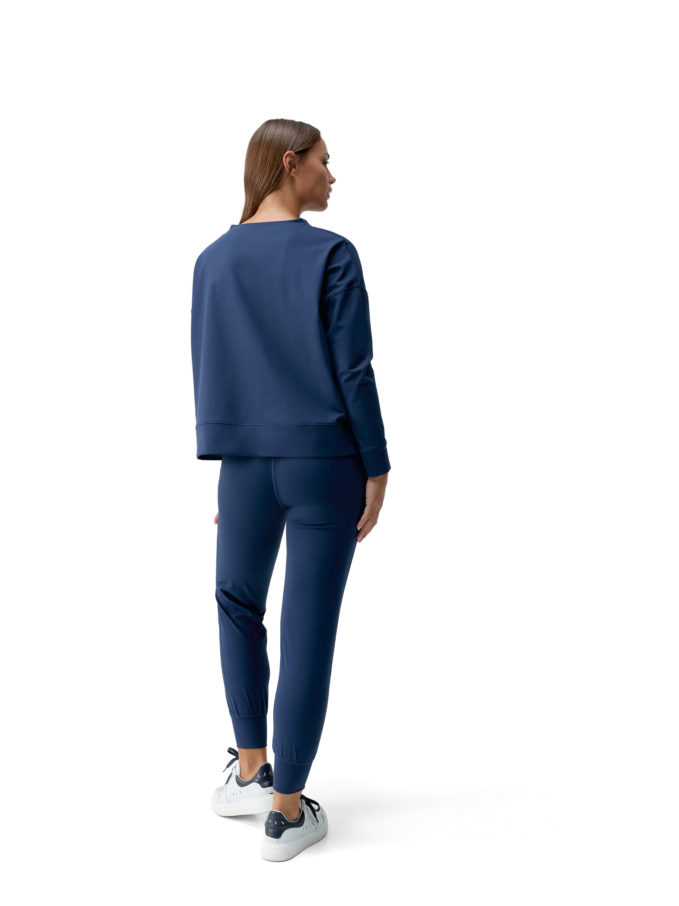 Sweat de sport sans capuche performance daba BORN LIVING YOGA Bleu