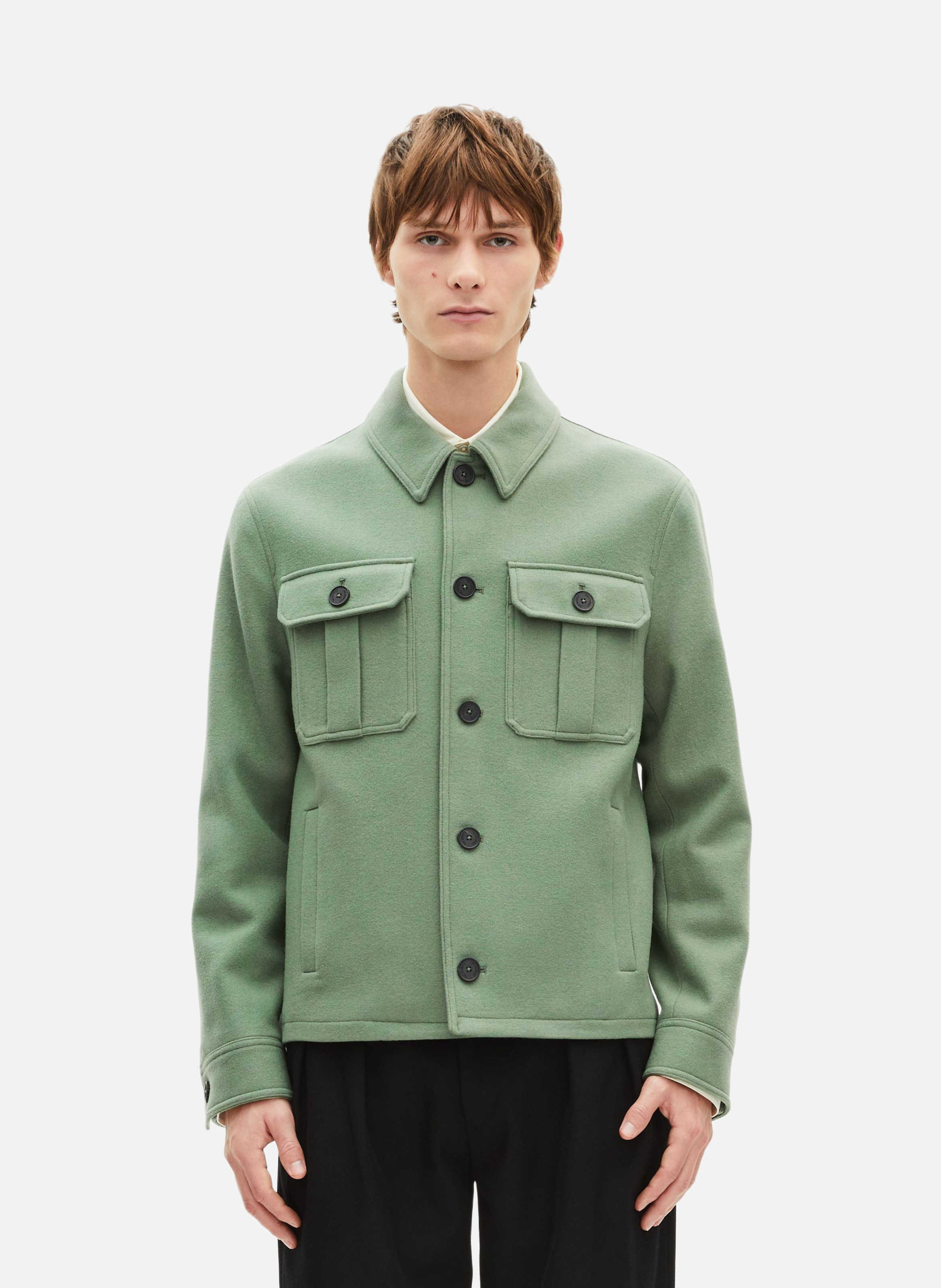 Blouson en laine THE KOOPLES Vert
