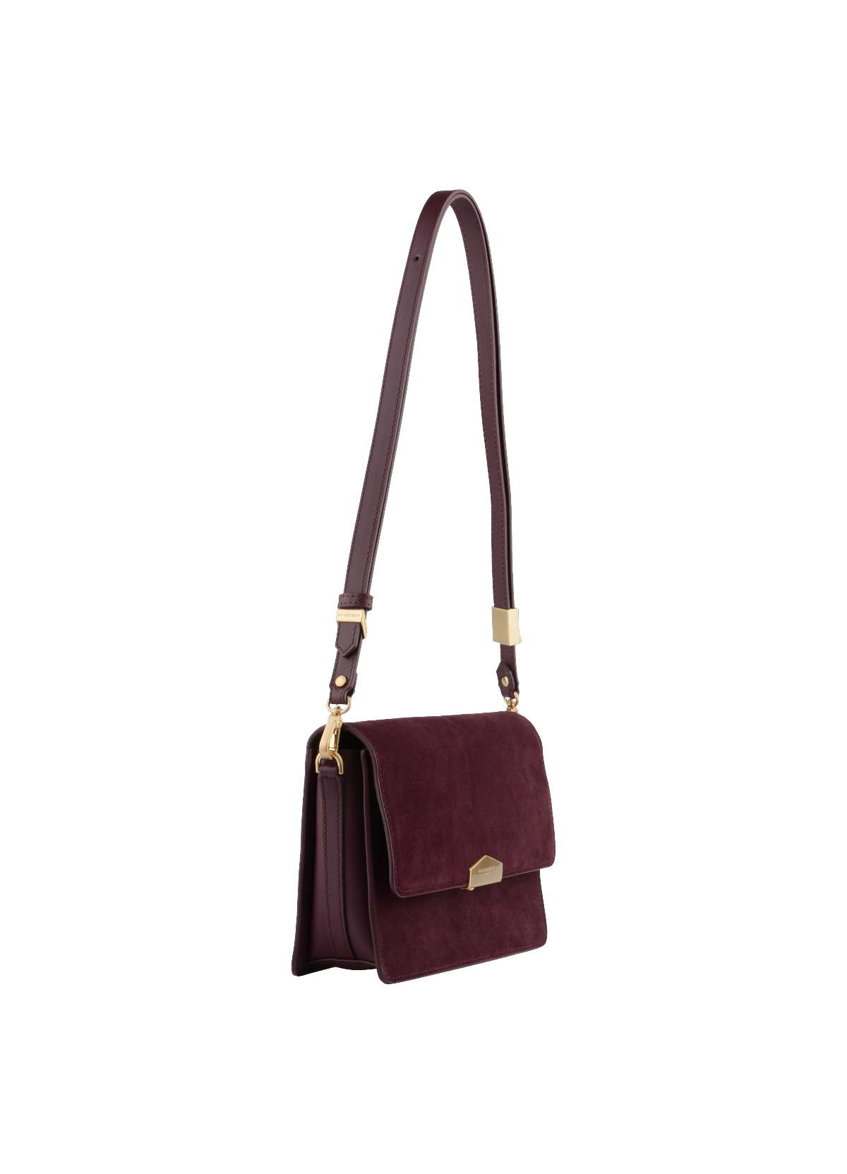 Anjou daim | porté épaule mm POURCHET Rouge