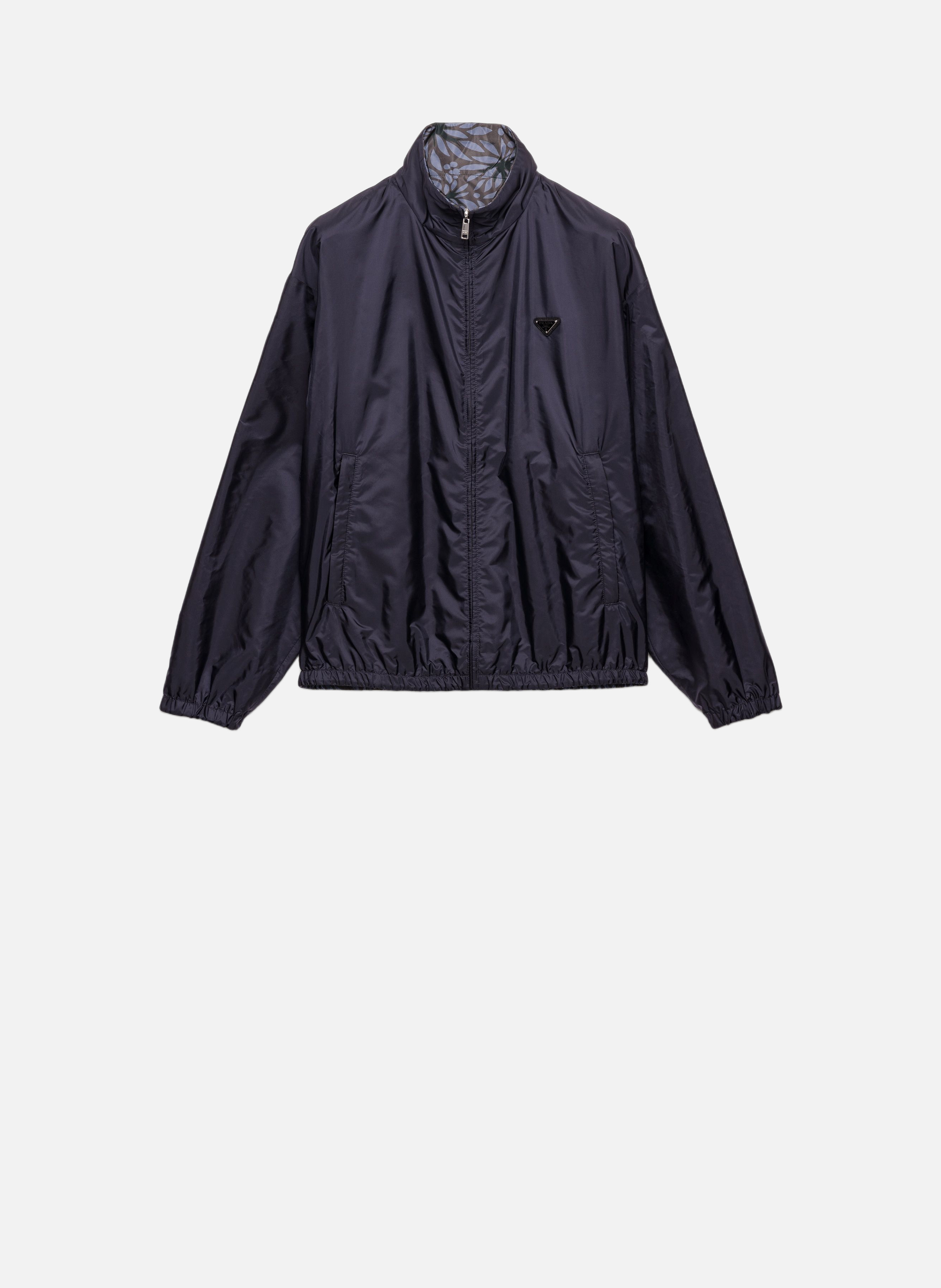 Veste réversible en re-nylon PRADA Bleu