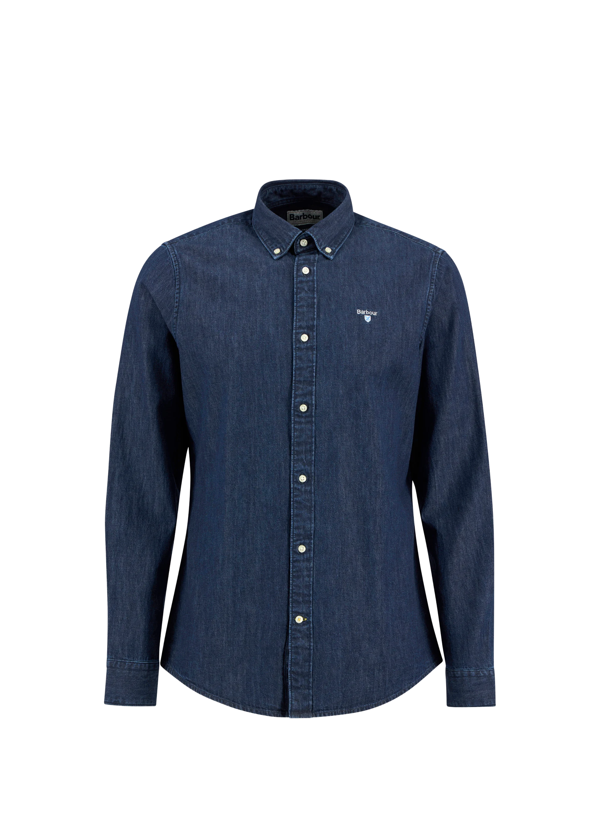 Chemise ajustée en coton BARBOUR Bleu