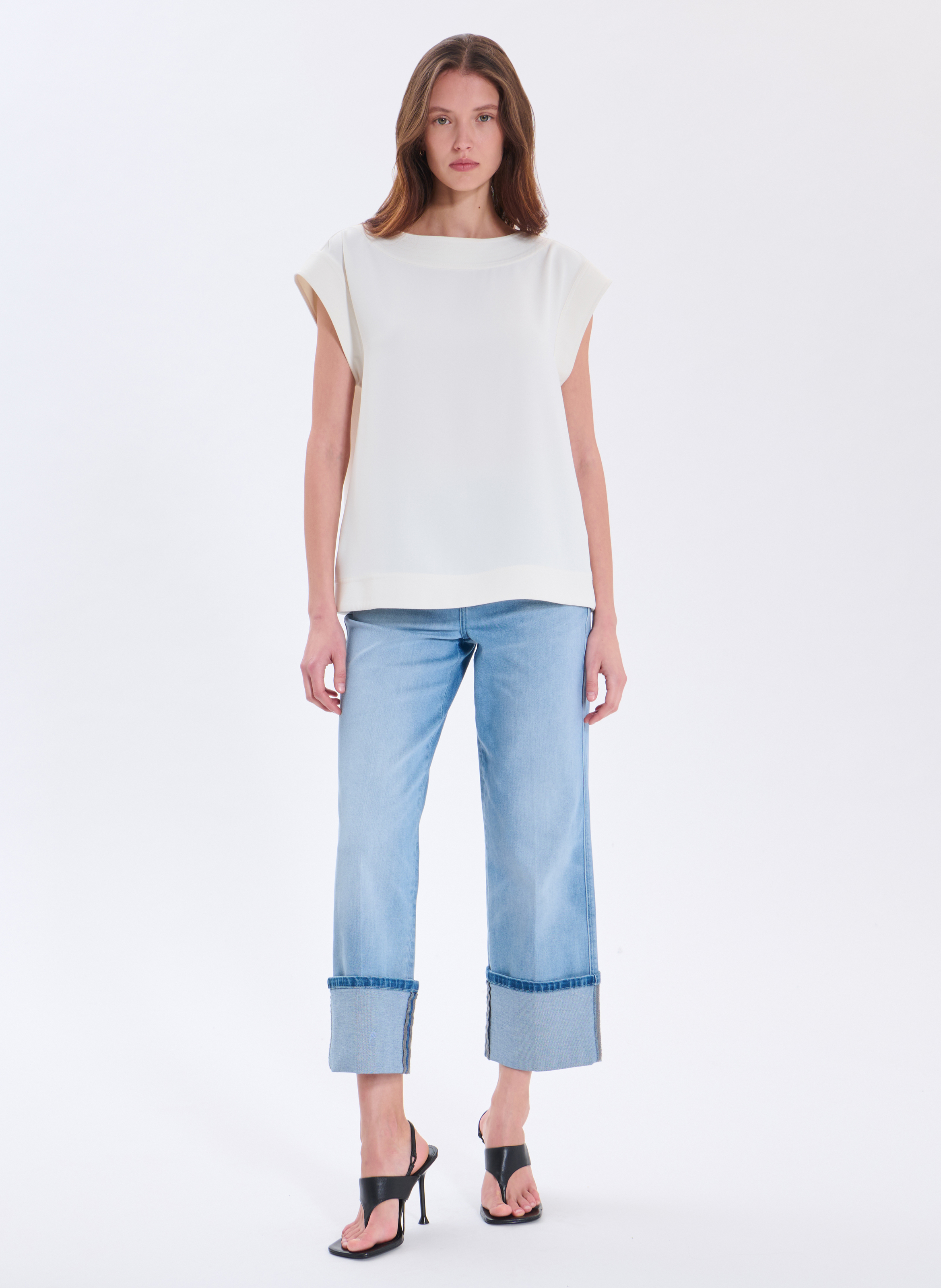 Top  trudy ZAPA Blanc