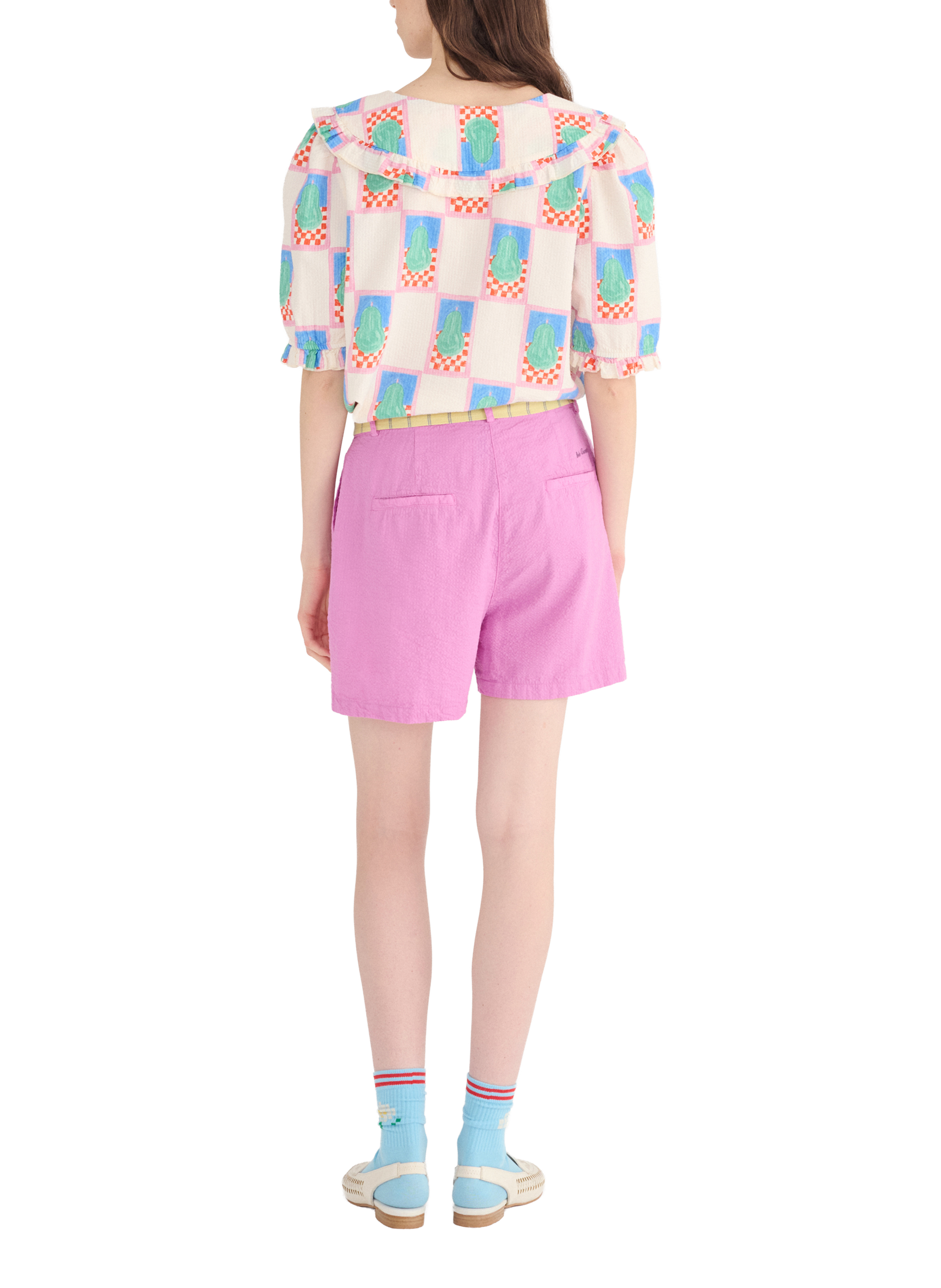 Simple Pear cotton shirt BOBO CHOSES Beige