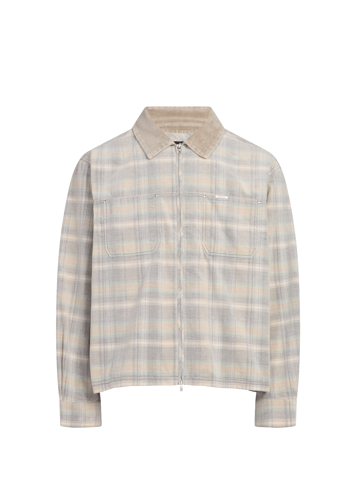 Baumwollhemd REPRESENT Blau