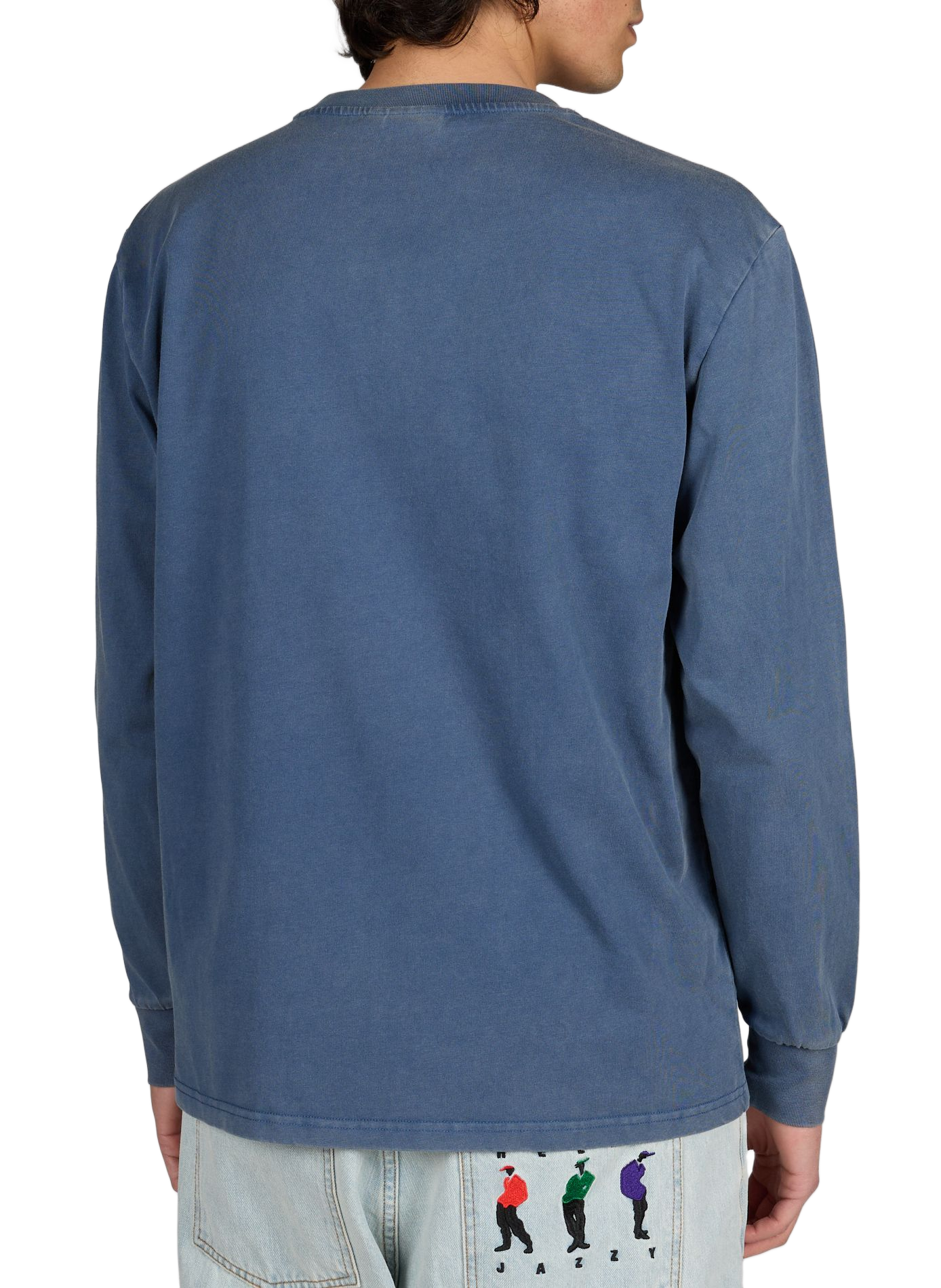 Classic Cotton T-Shirt HELAS CAPS Blue