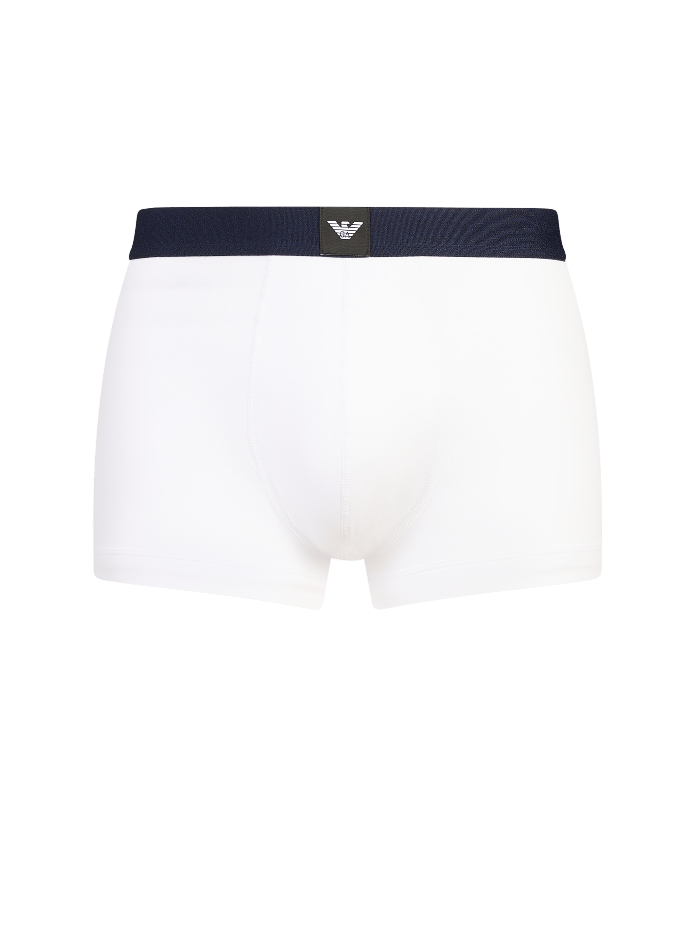 Lot de 3 boxers unis en coton mélangé EMPORIO ARMANI Multicolore