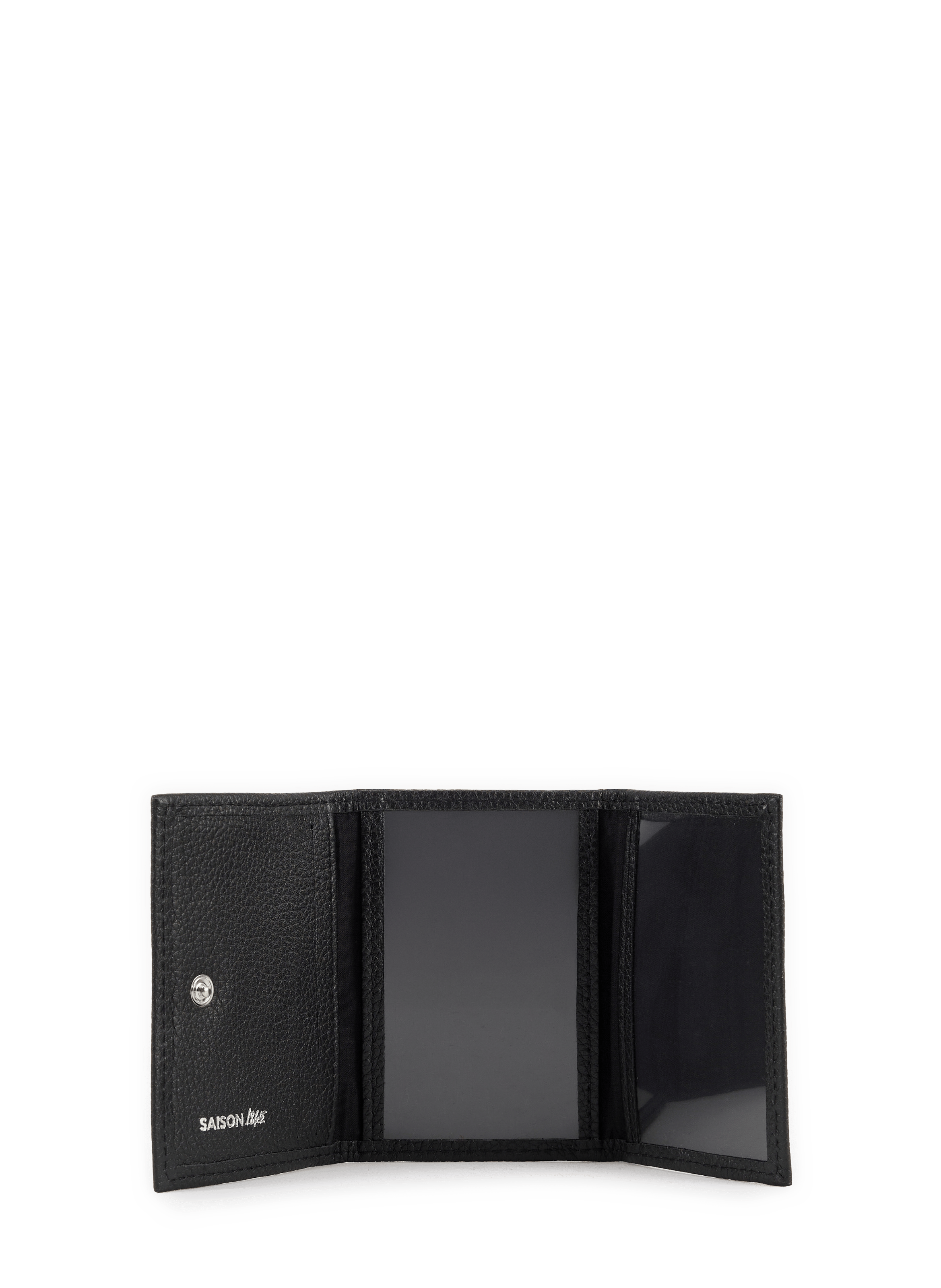 Porte-cartes en cuir grainé SAISON 1865 Noir