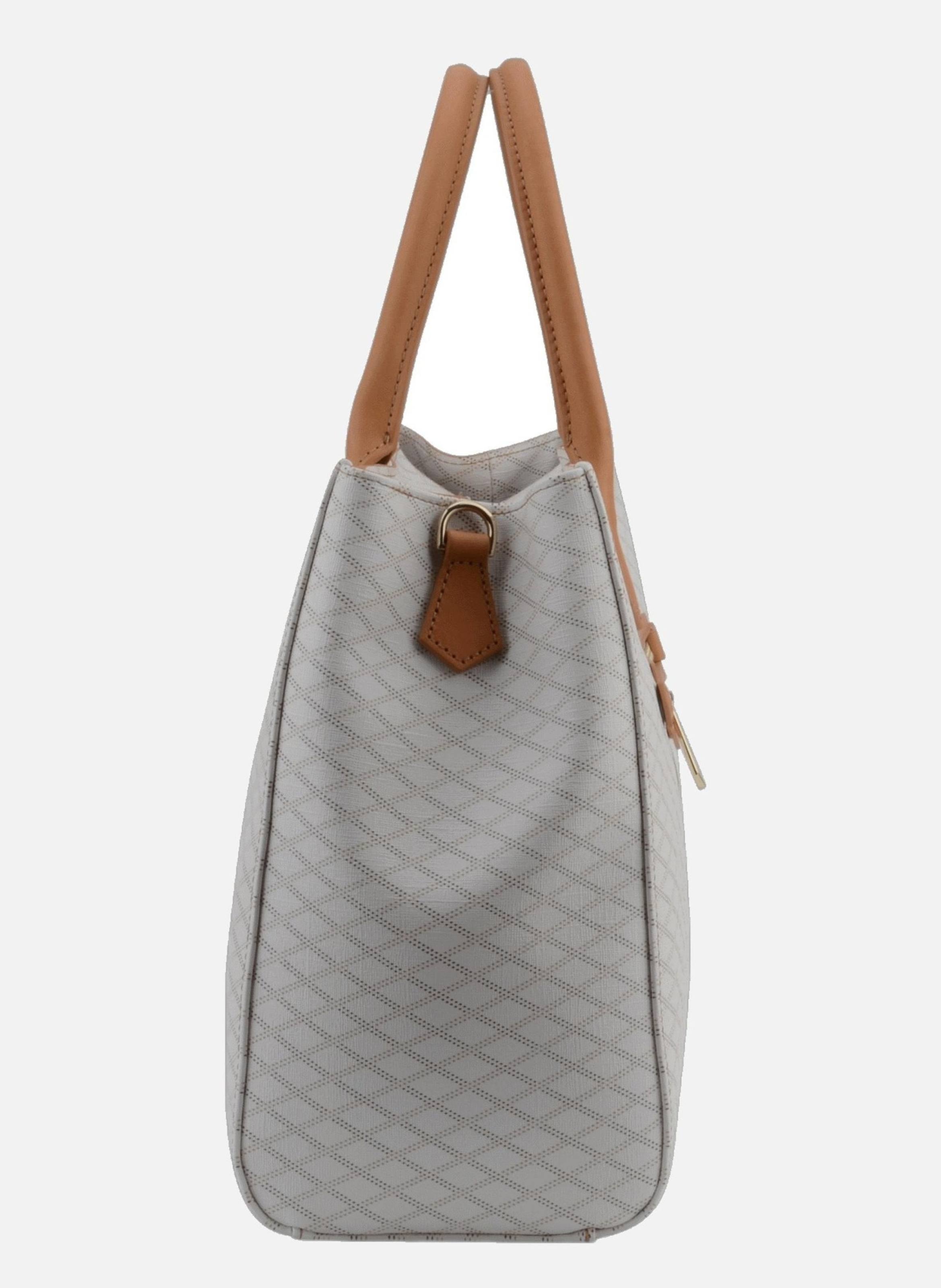 Volver coated | sac à main pm en cuir de vachette POURCHET Blanc
