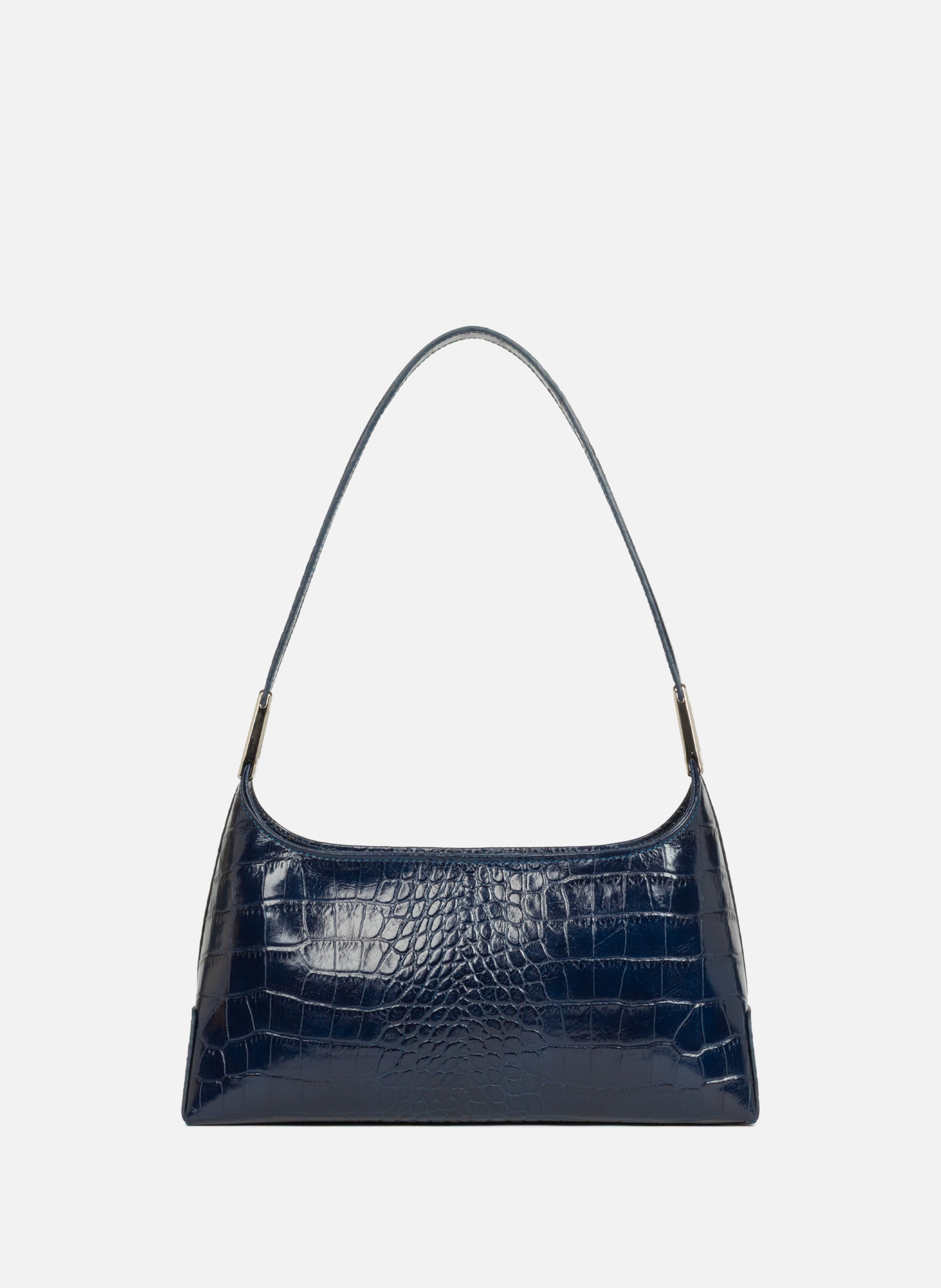Handbag - exotic lézard & croco fr LANCASTER Blue