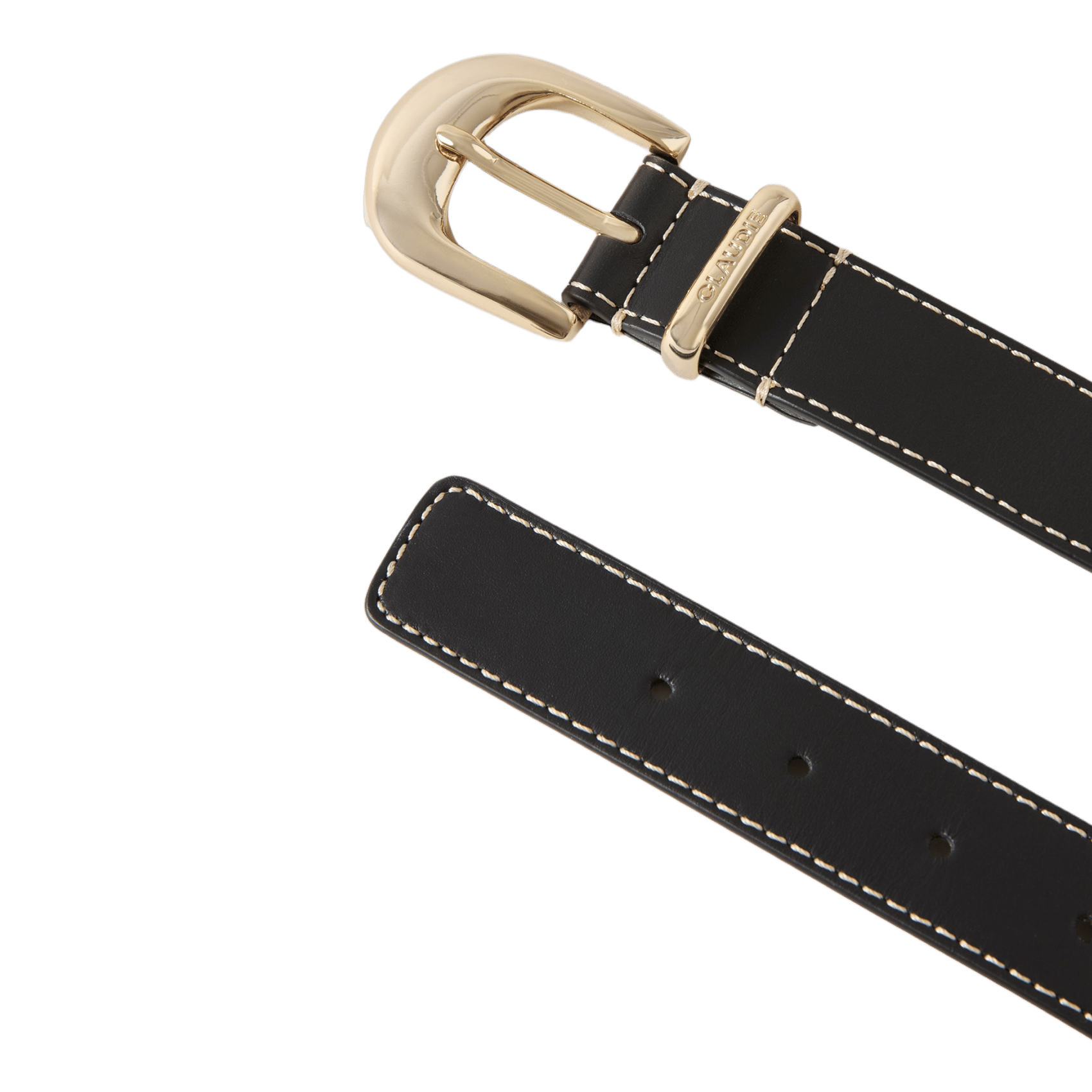 Ceinture en cuir CLAUDIE PIERLOT Noir