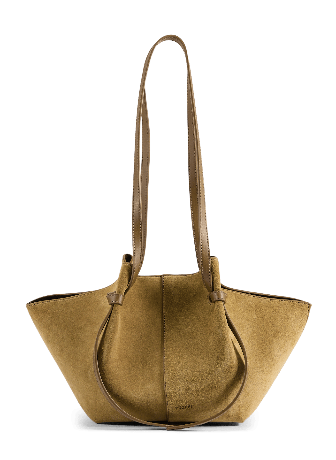 Zebra print leather Mochi bag YUZEFI Brown