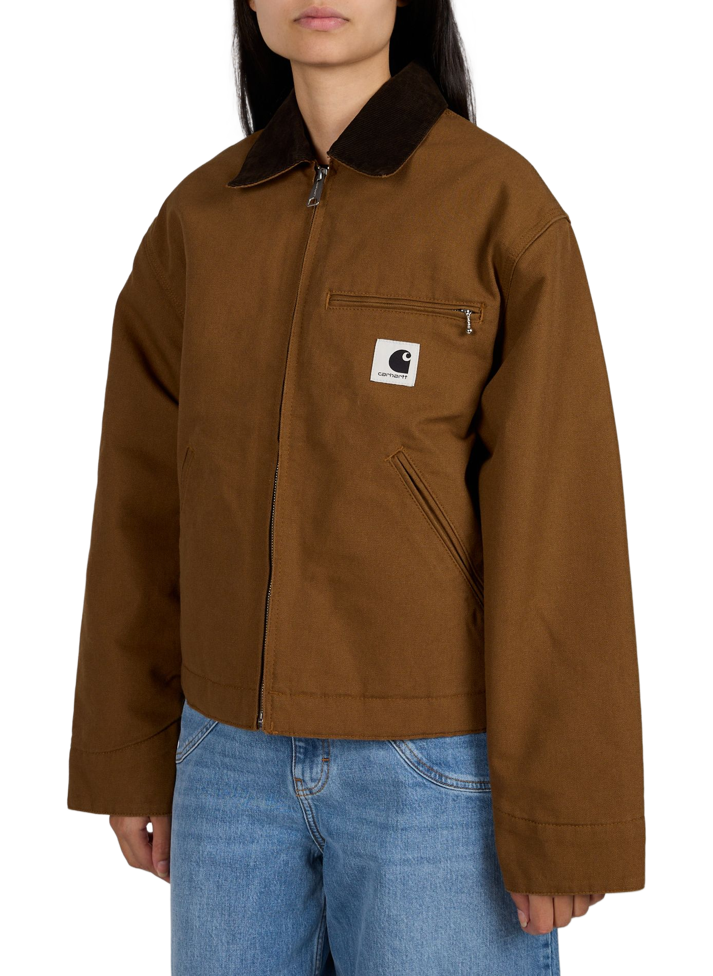 Oversize Baumwolljacke CARHARTT WIP Braun