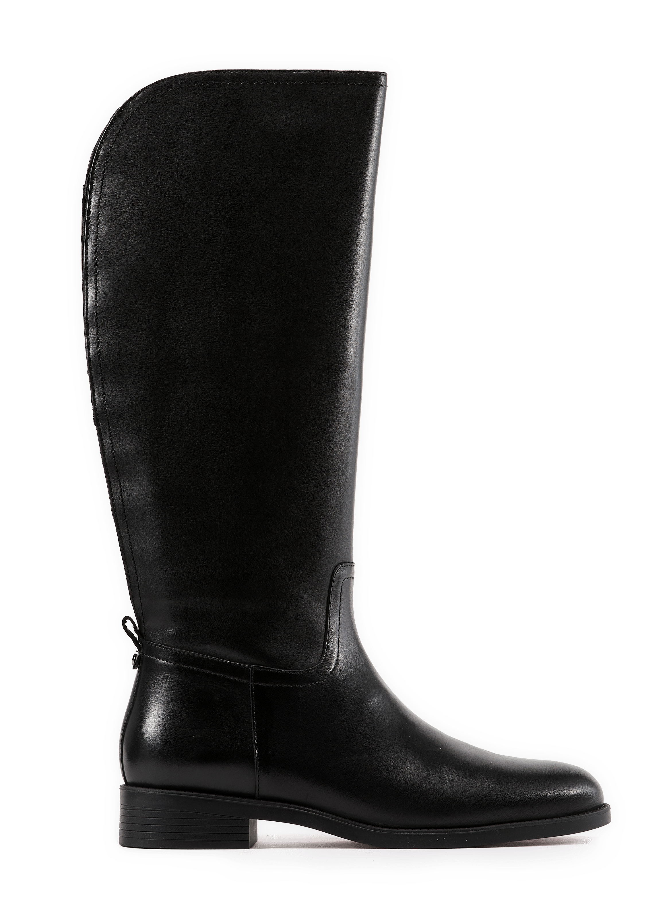 Bottes en cuir mélangé GEOX Schwarz