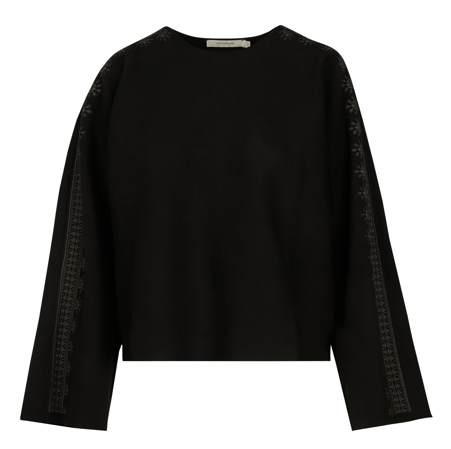 Oversized ronde hals trui LA FEE MARABOUTEE Veelkleurig