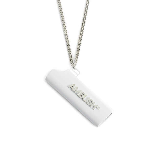 Collier Coque pour briquet en argent