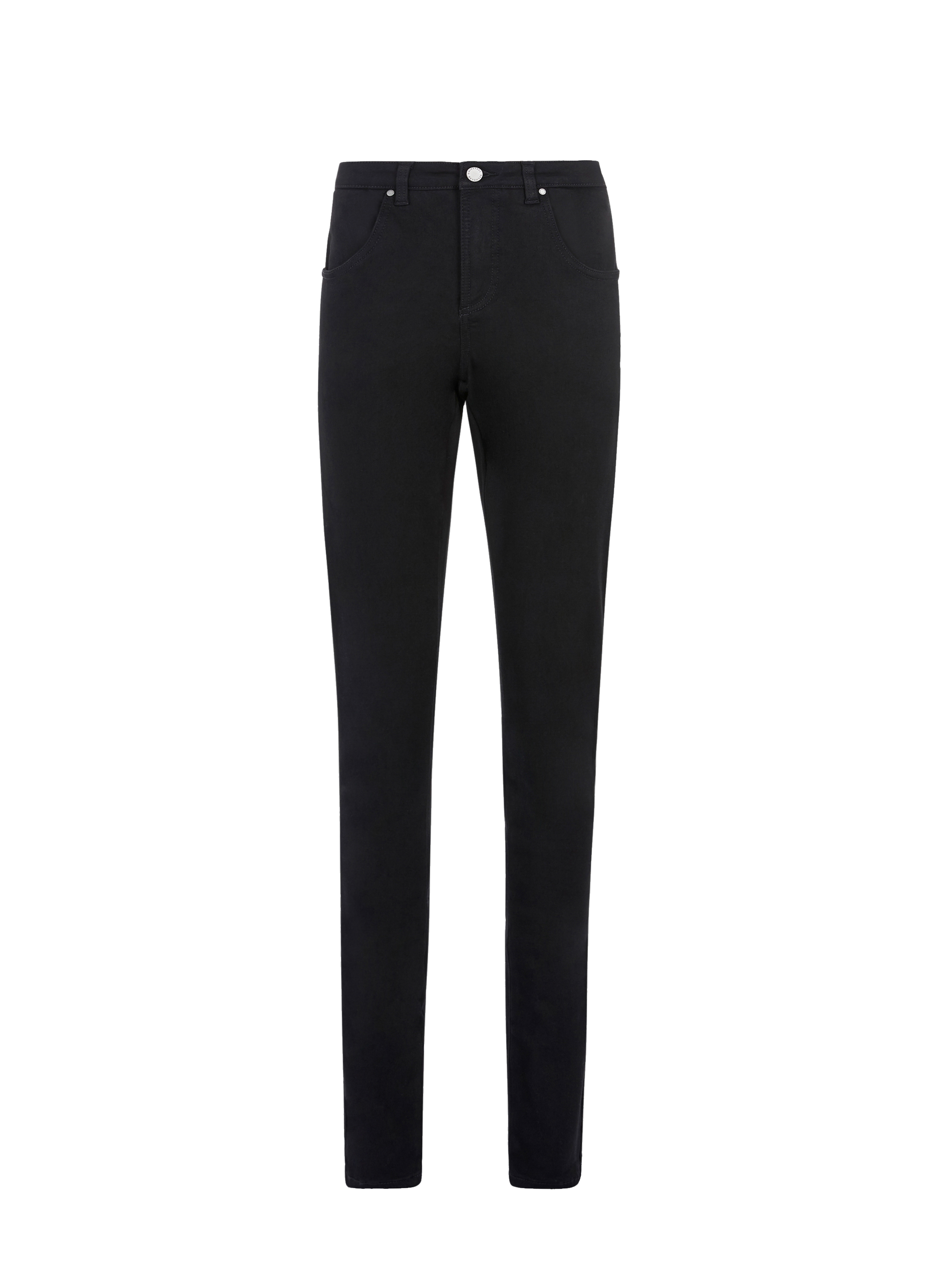UNIVERSAL STANDARD Jean skinny en coton Noir