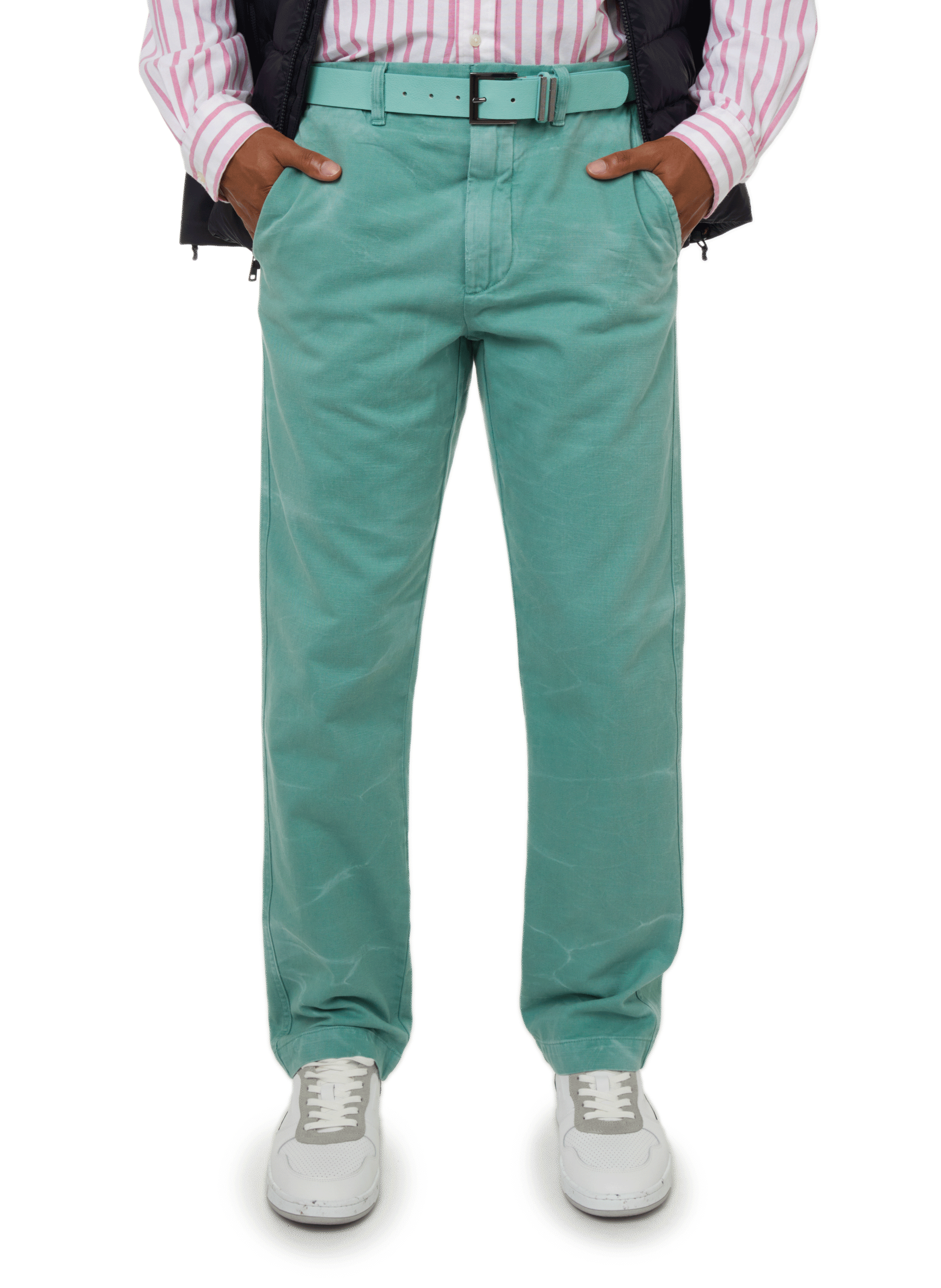 Kat calfskin leather belt SAISON 1865 Blue