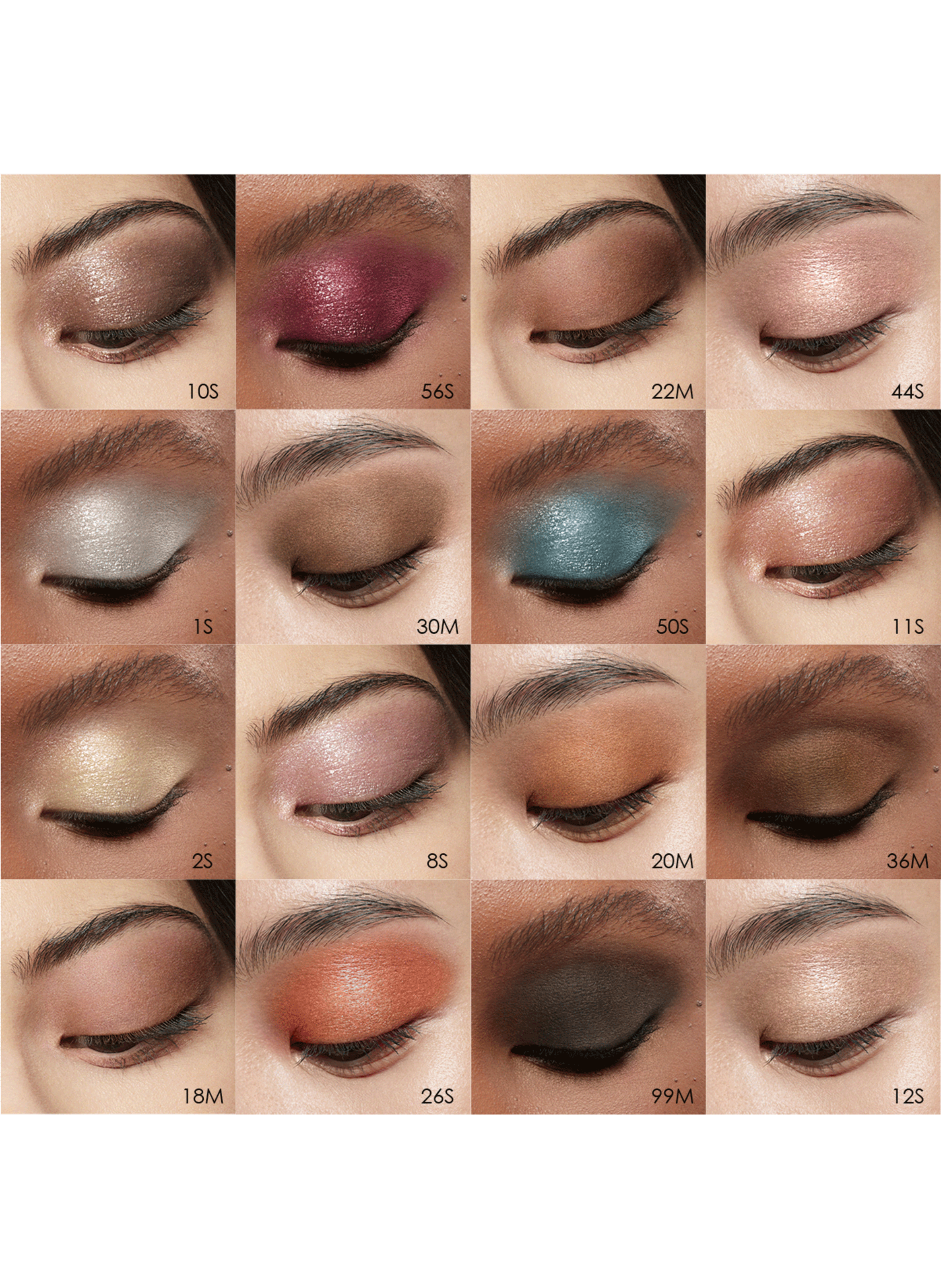 Palette De Fards à Paupières SMOSS "My Purple Eyes" - 4 Tons Violets - Neuf Sous Blister