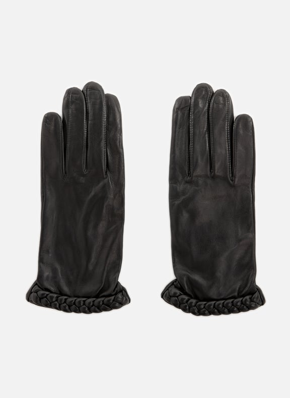 Gants en cuir Noir by SAISON 1865 SAISON 1865 Gants en cuir Noir