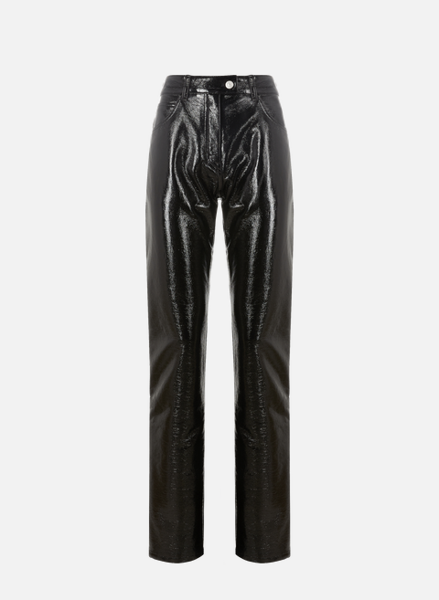 Pantalon en vinyle BlackCOURRÈGES 
