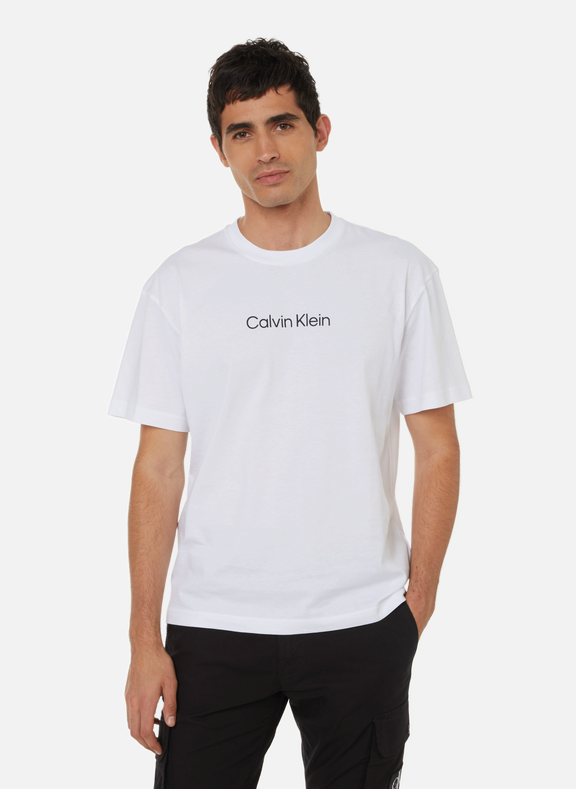 CALVIN KLEIN T-shirt en coton  Blanc