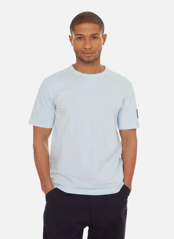 CALVIN KLEIN T-shirt en coton Bleu