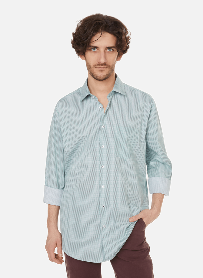 Patterned cotton shirt  SEIDENSTICKER