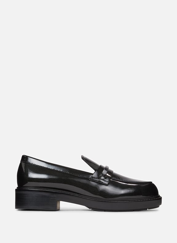 Mocassins en cuir Noir by CALVIN KLEIN CALVIN KLEIN Mocassins en cuir Noir