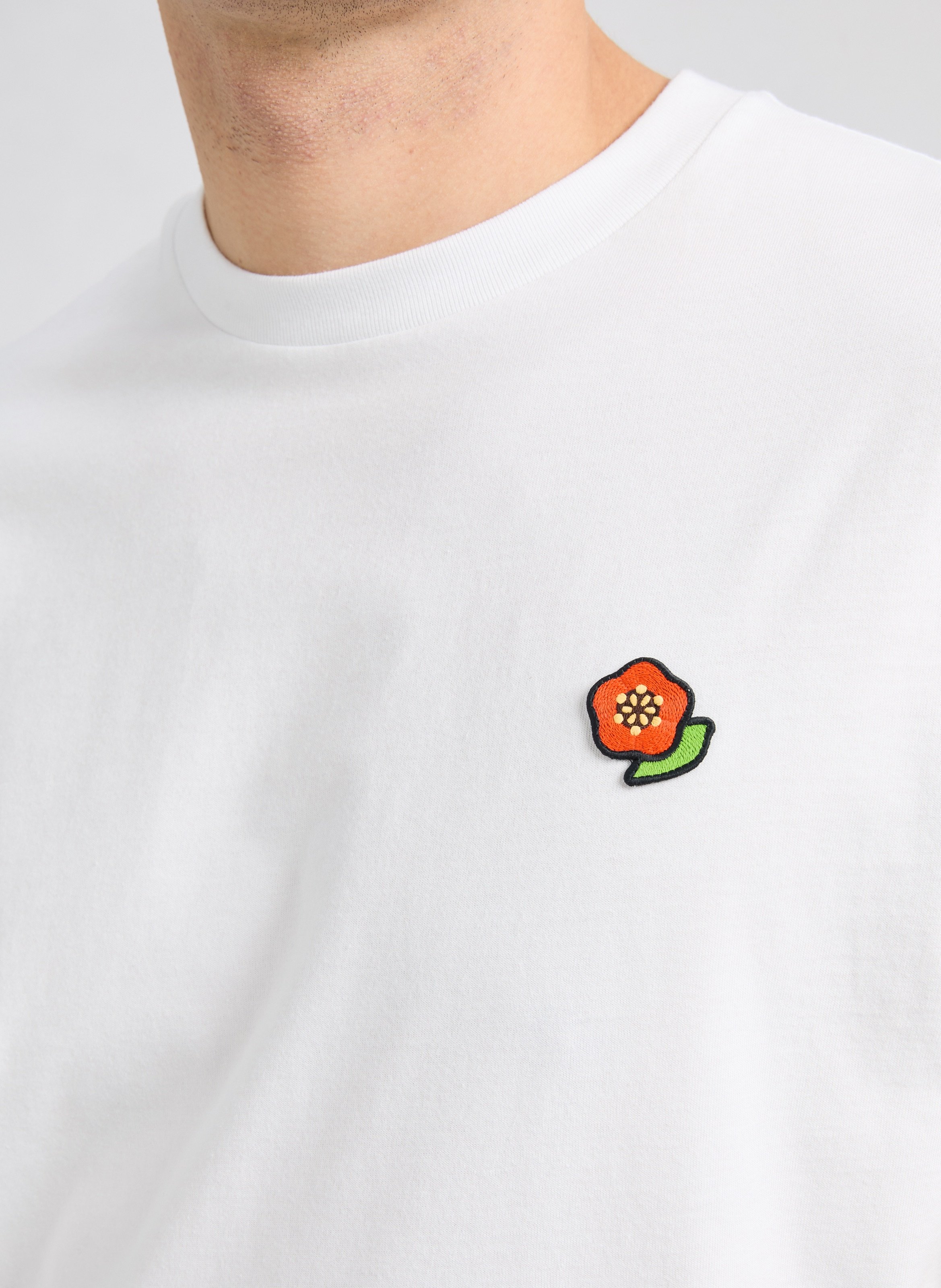 Pop embroidery T-shirt KENZO White