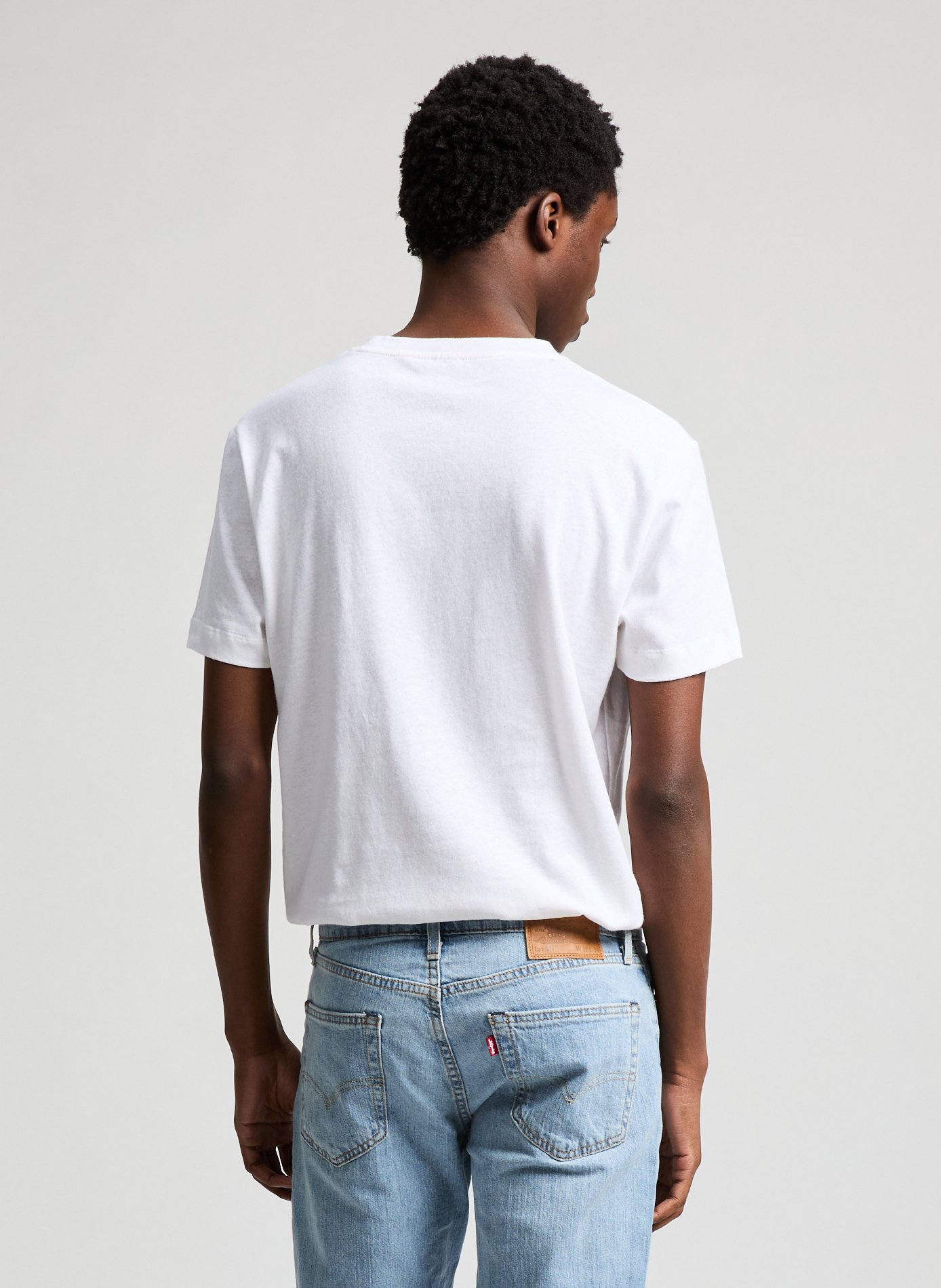 T-shirt en coton et lin AU PRINTEMPS PARIS Blanc