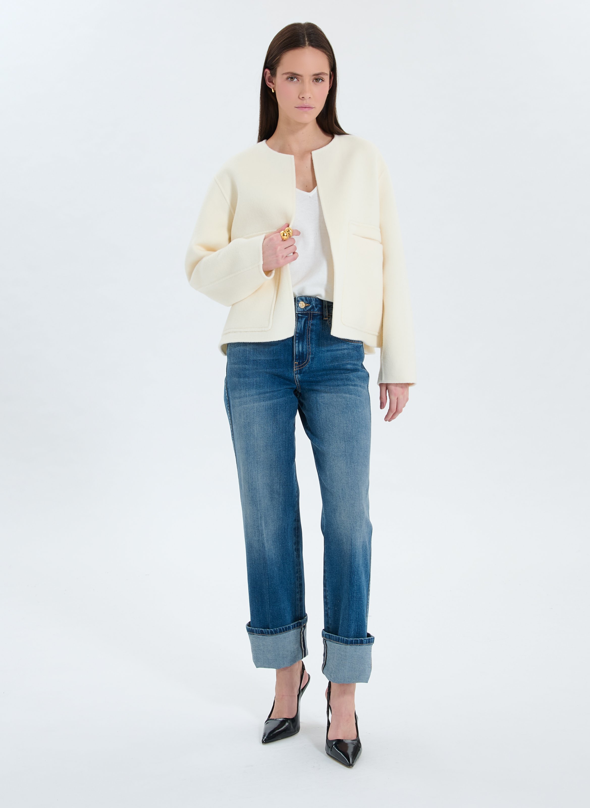 Manteau  maloe ZAPA Blanc