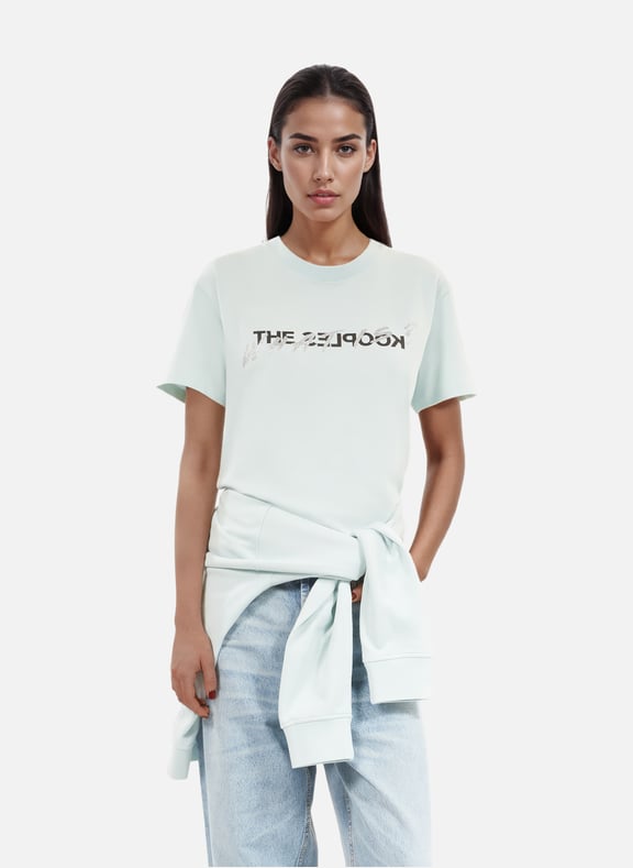 T-shirt manches courtes what is Bleu by THE KOOPLES THE KOOPLES T-shirt manches courtes what is Bleu