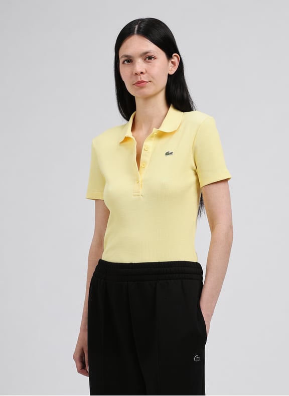 Polo en coton Jaune by LACOSTE LACOSTE Polo en coton Jaune