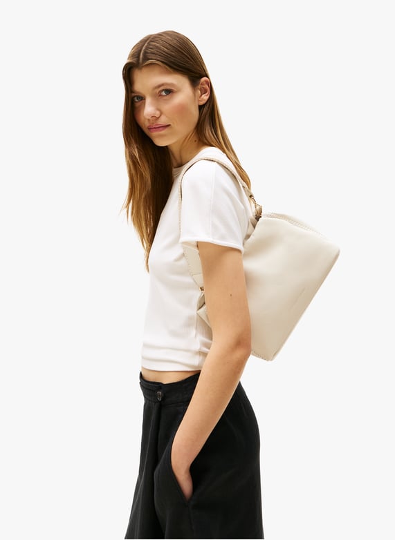 Sac seau de plage | Beige by TOMMY HILFIGER Sac seau de plage Beige