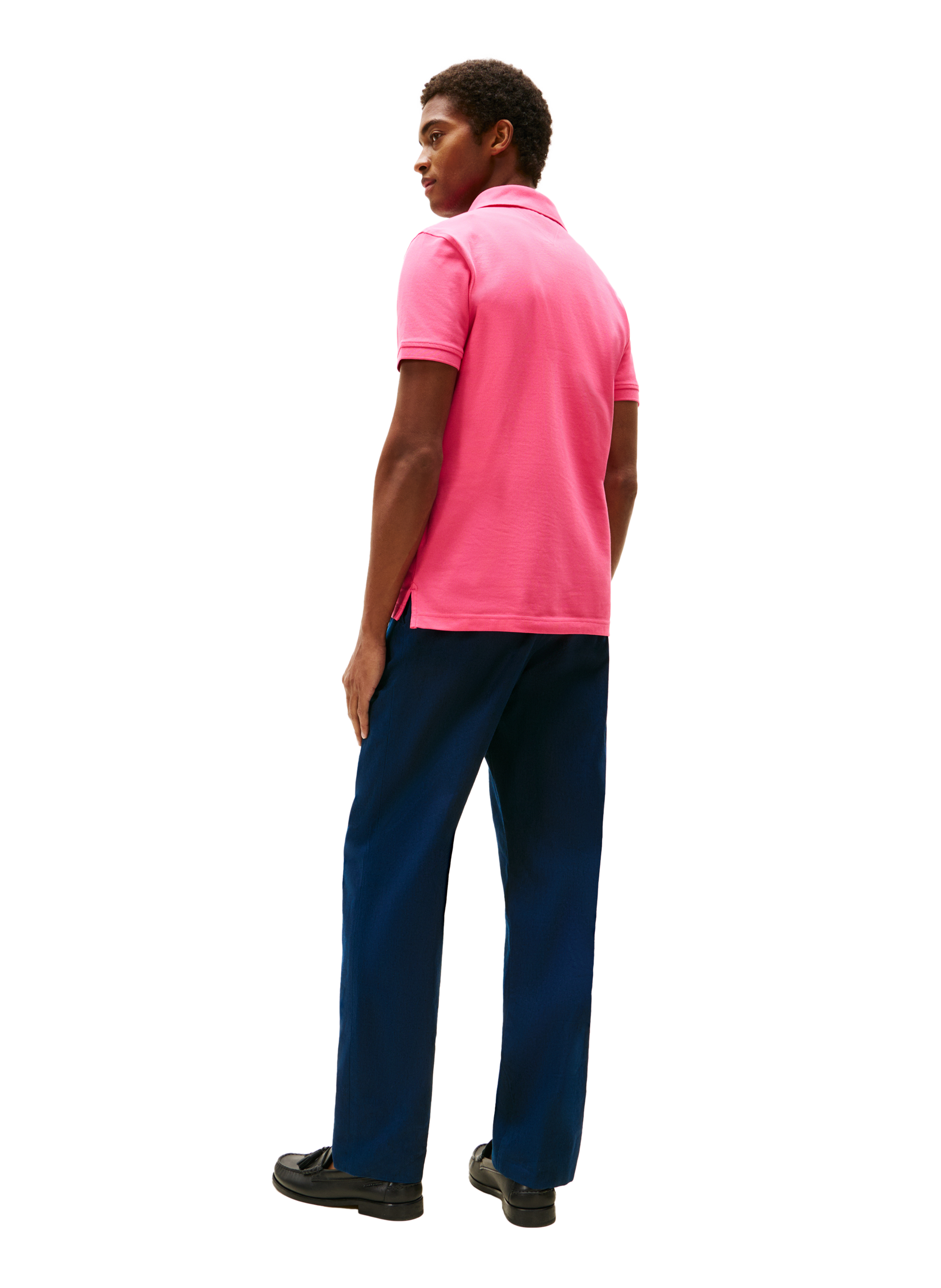 Iconic 1985 cotton piqué polo shirt TOMMY HILFIGER Pink
