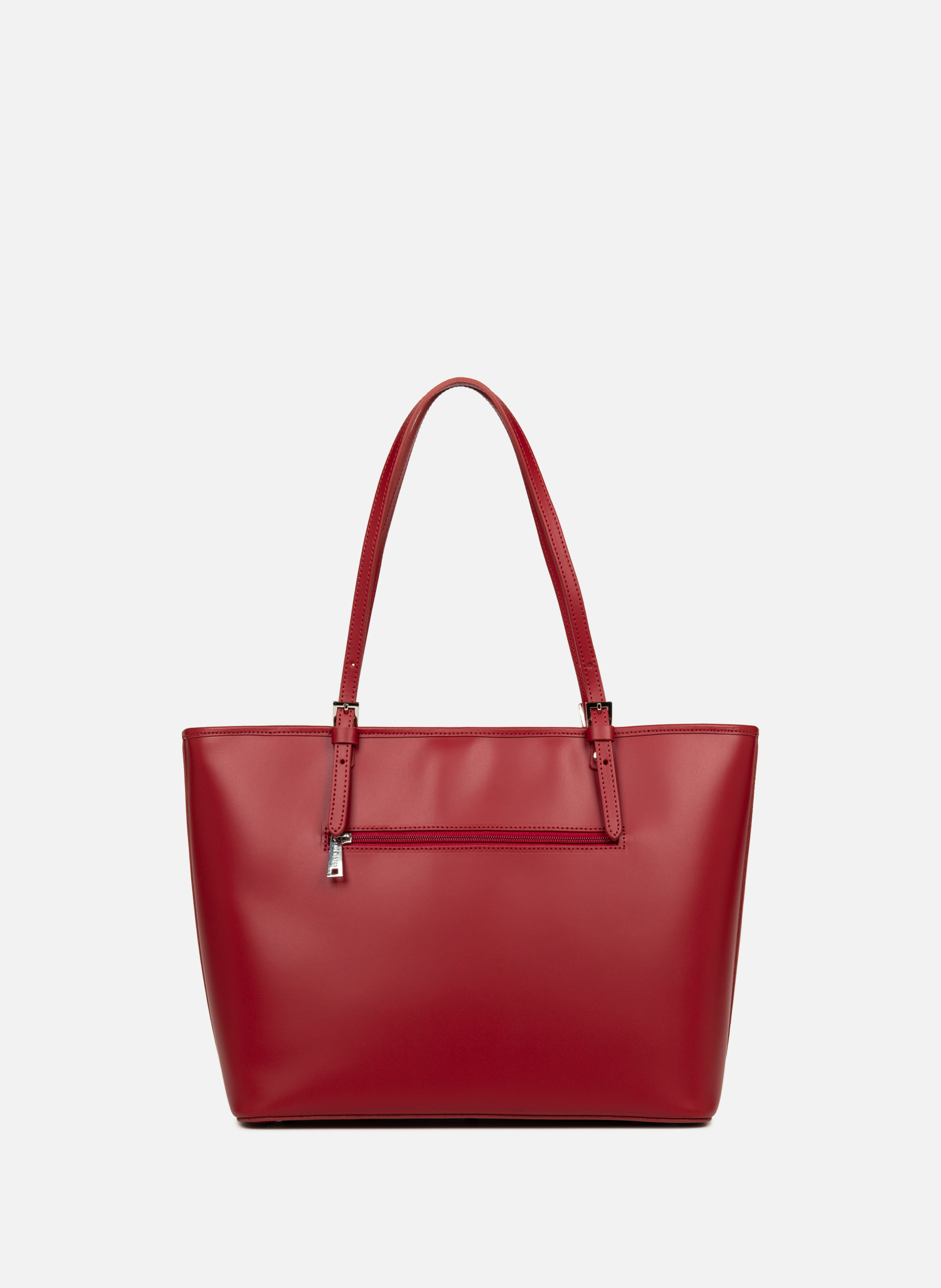 Large tote bag - Smooth LANCASTER Red