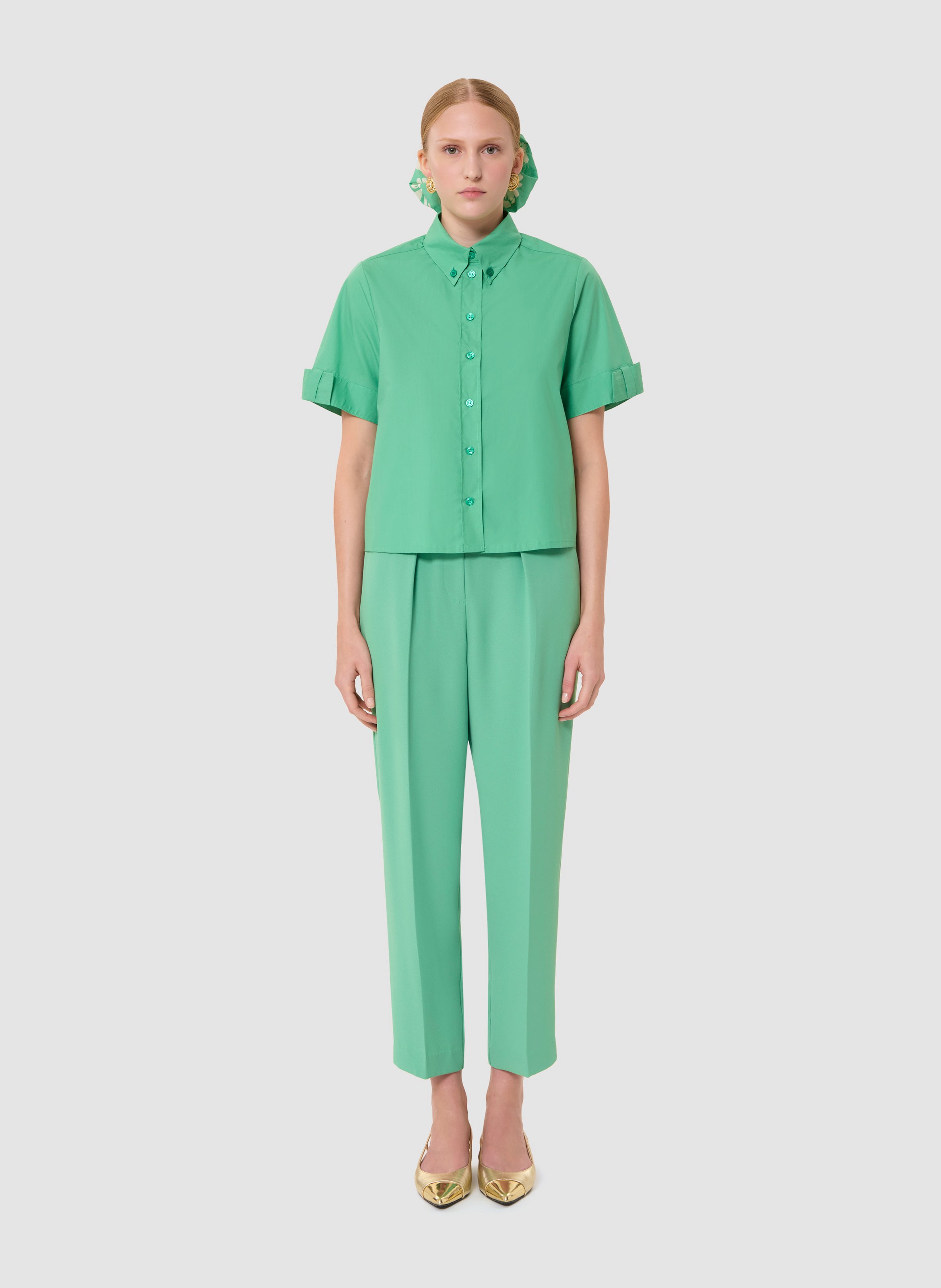 Chemise charles TARA JARMON Vert