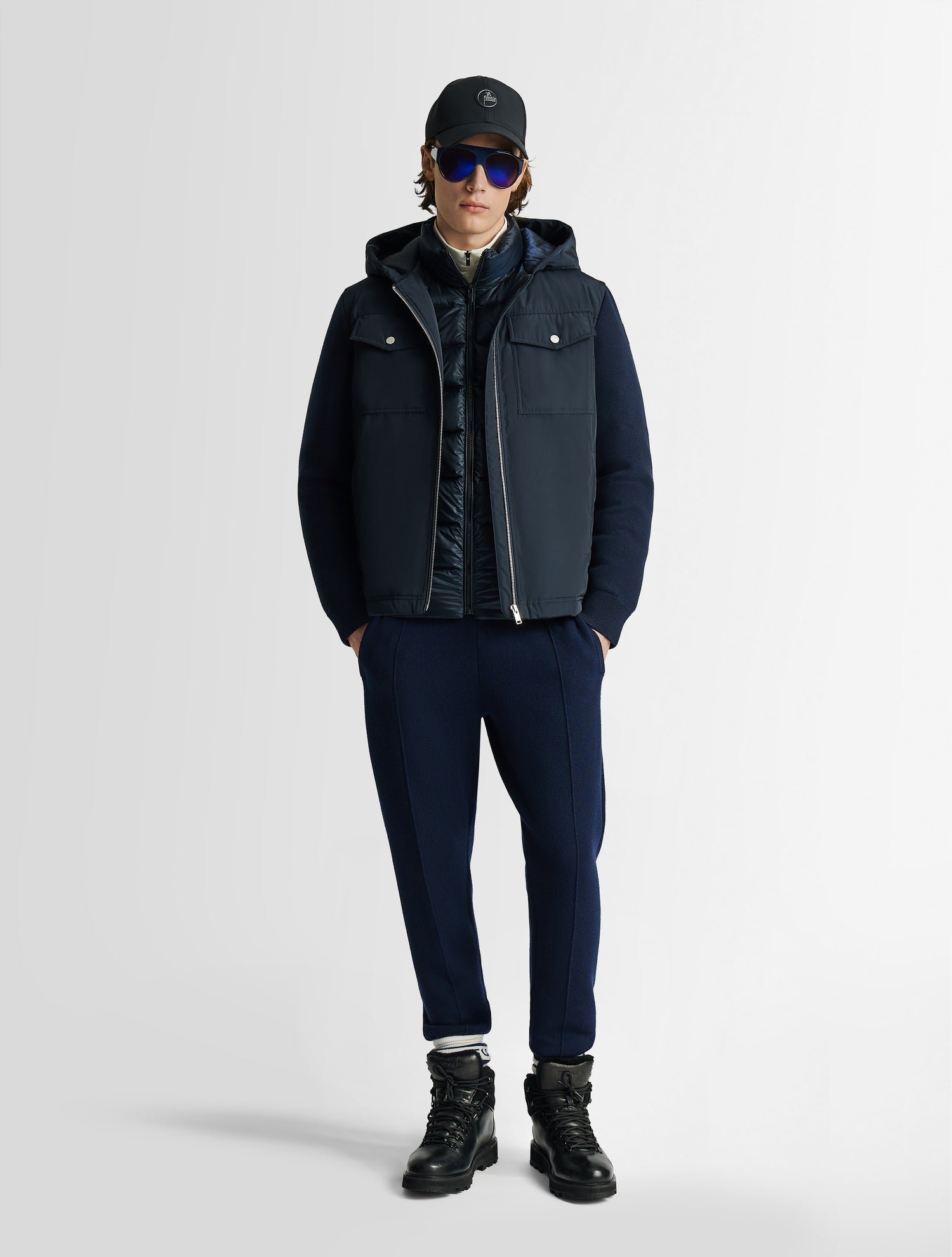 Veste beveo col capuche FUSALP Bleu