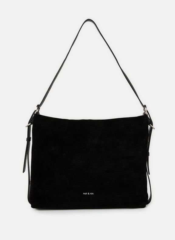 Calfskin leather Bag Black by NAT & NIN NAT & NIN Calfskin leather Bag Black