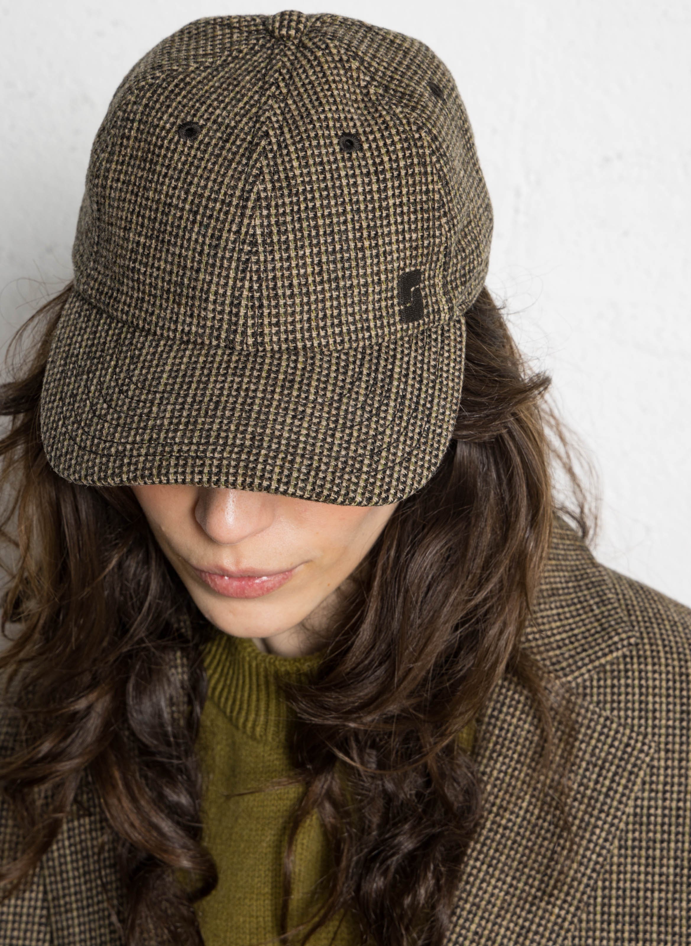 Casquette en laine serena SOEUR Marron